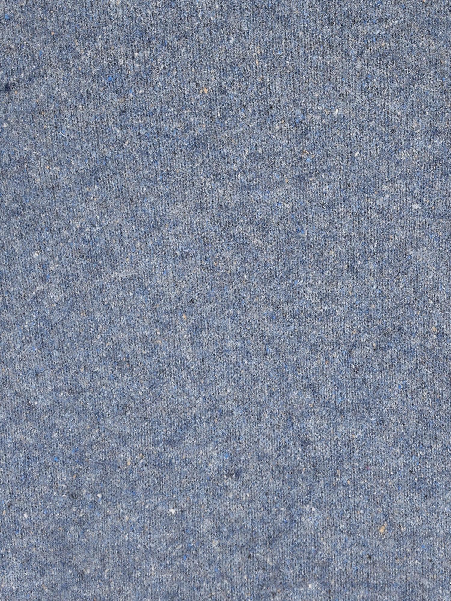 Brunello Cucinelli Mottled-effect Ribbed-knit Sweater In Blue