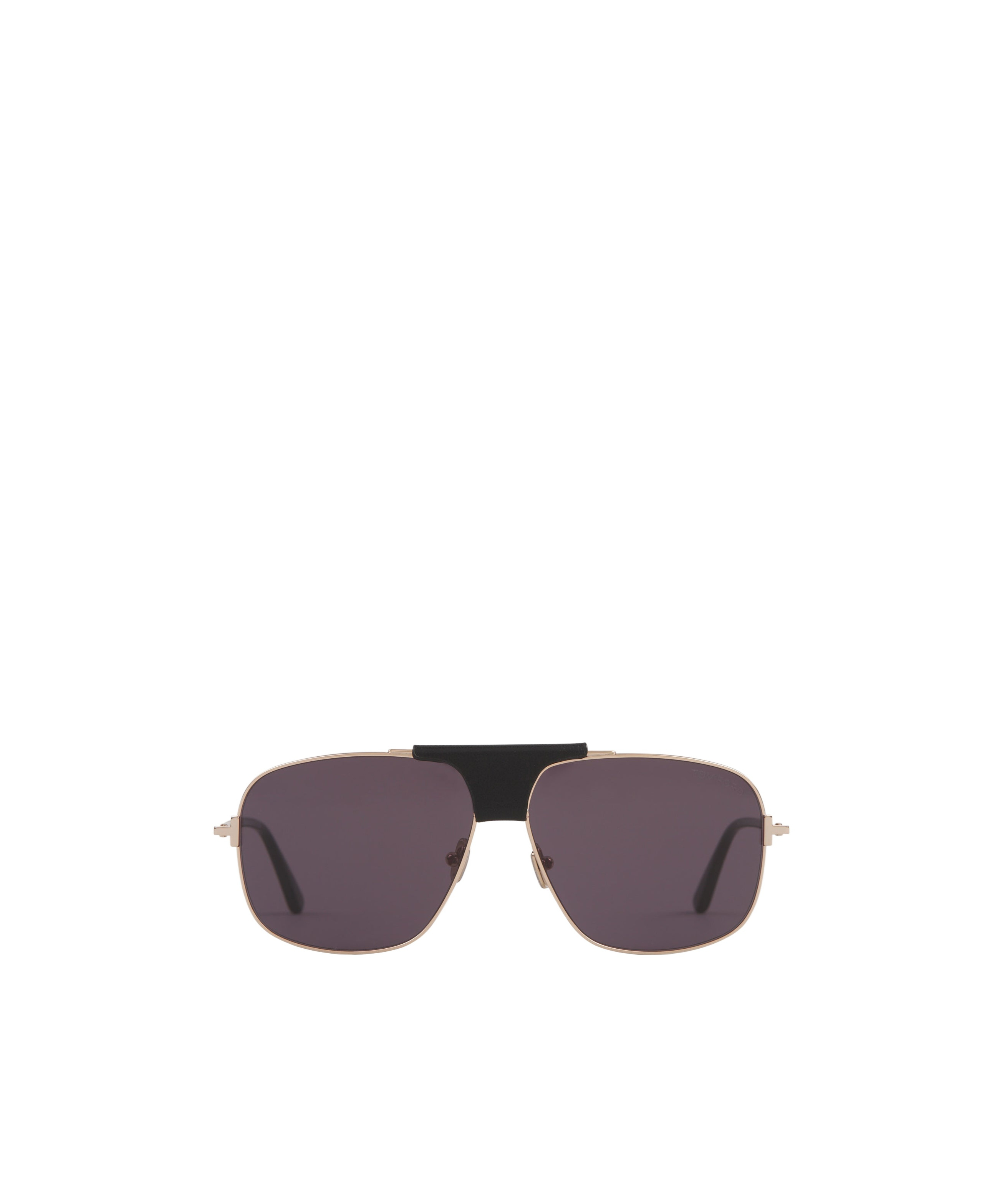 Tom Ford Eyewear Tex Pilot Frame Sunglasses In Black