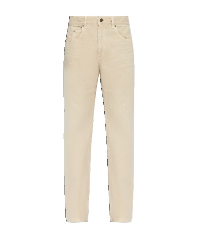 Isabel Marant Belt-loop Jeans In Nude