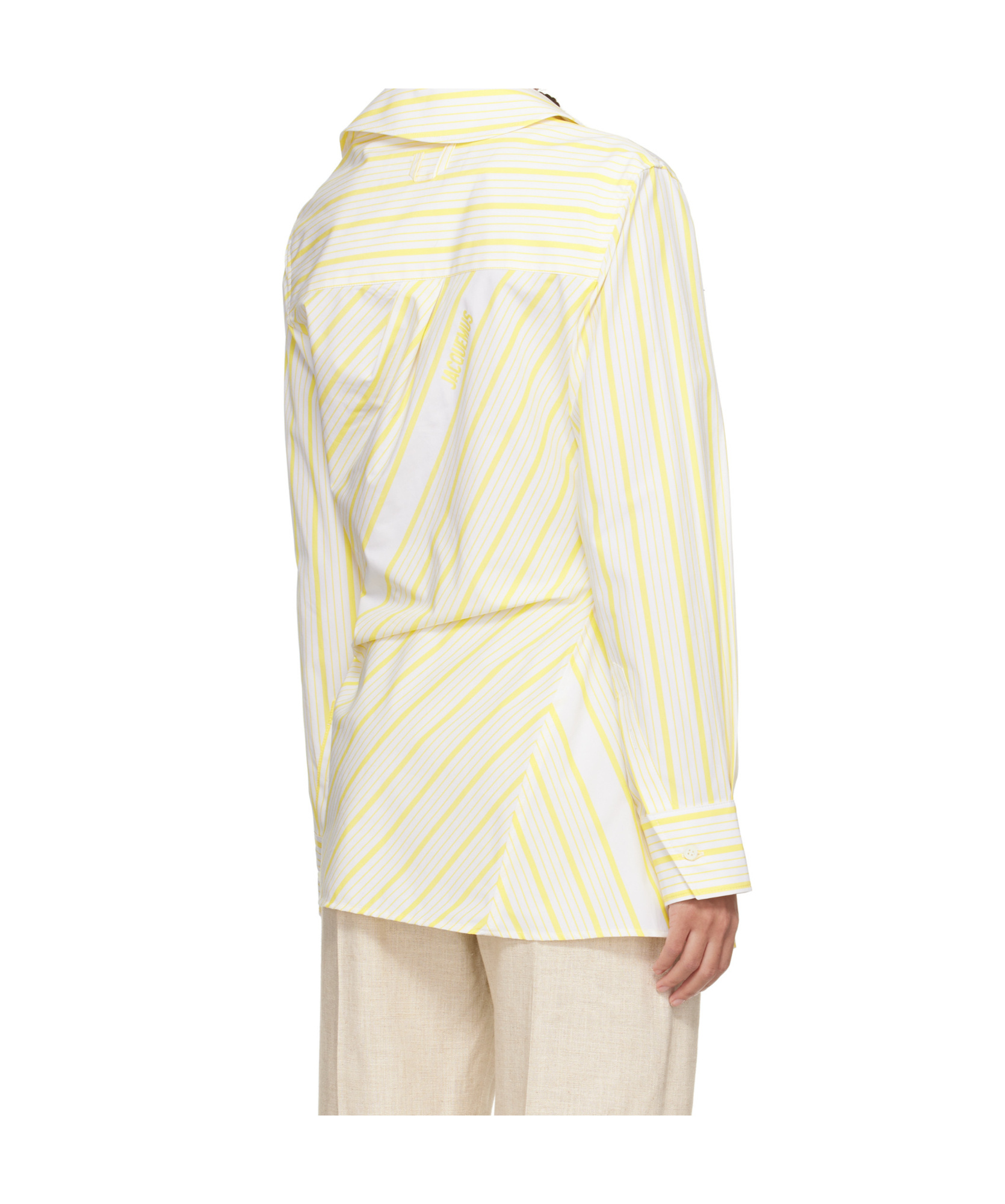 Jacquemus Long-sleeved Shirt In White