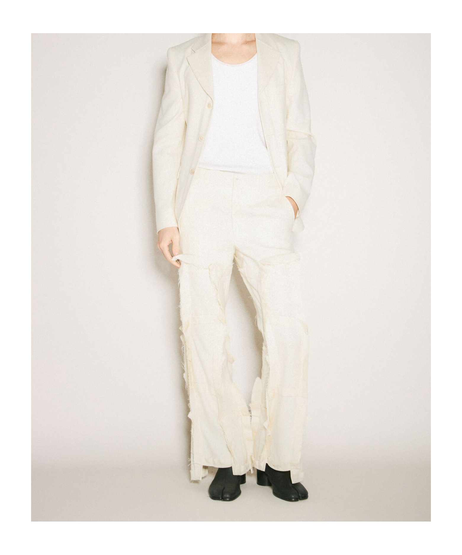 Comme Des Garçons Casual Pants With Belt Loops