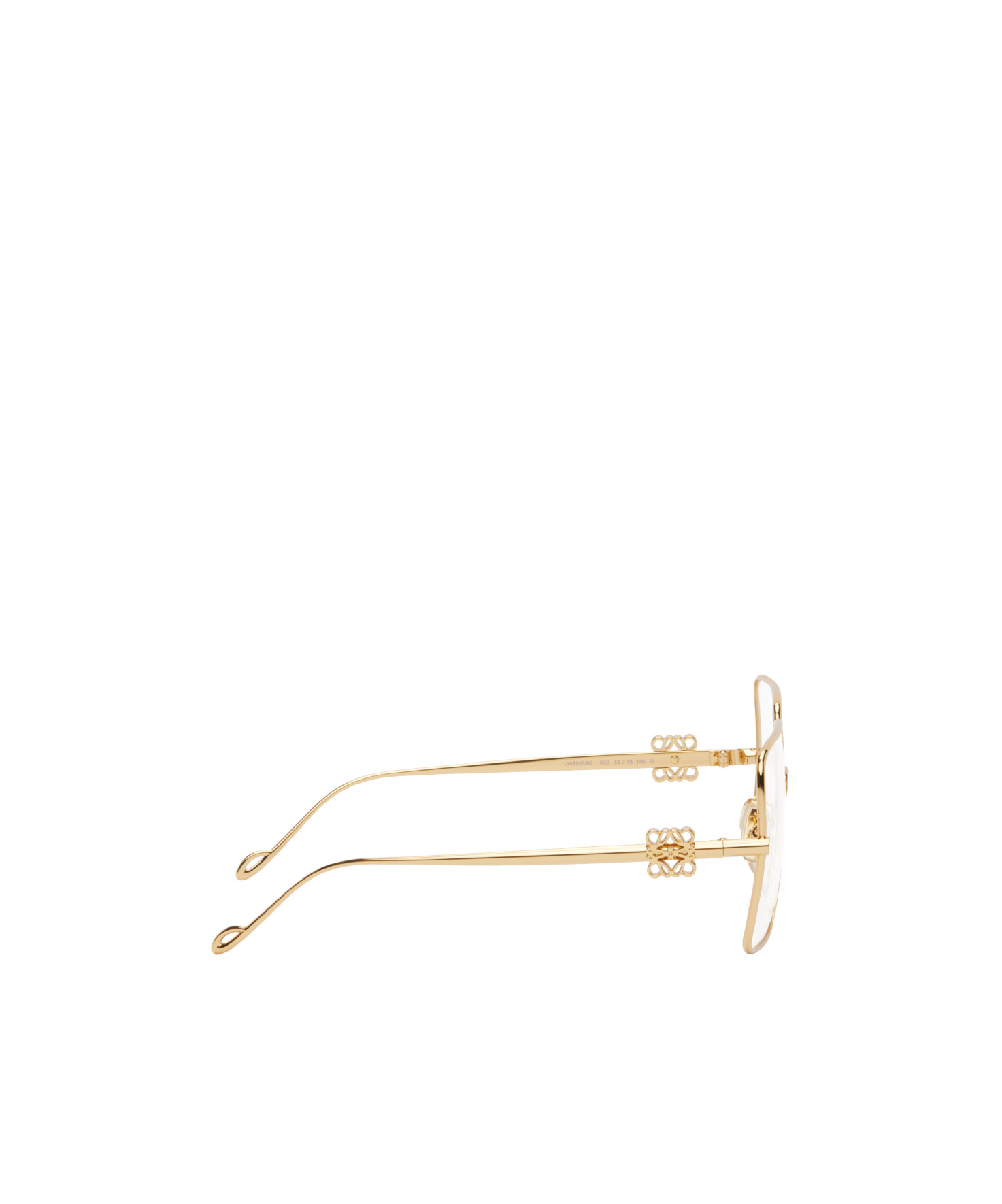 Loewe Logo Square Flat Mirror In White