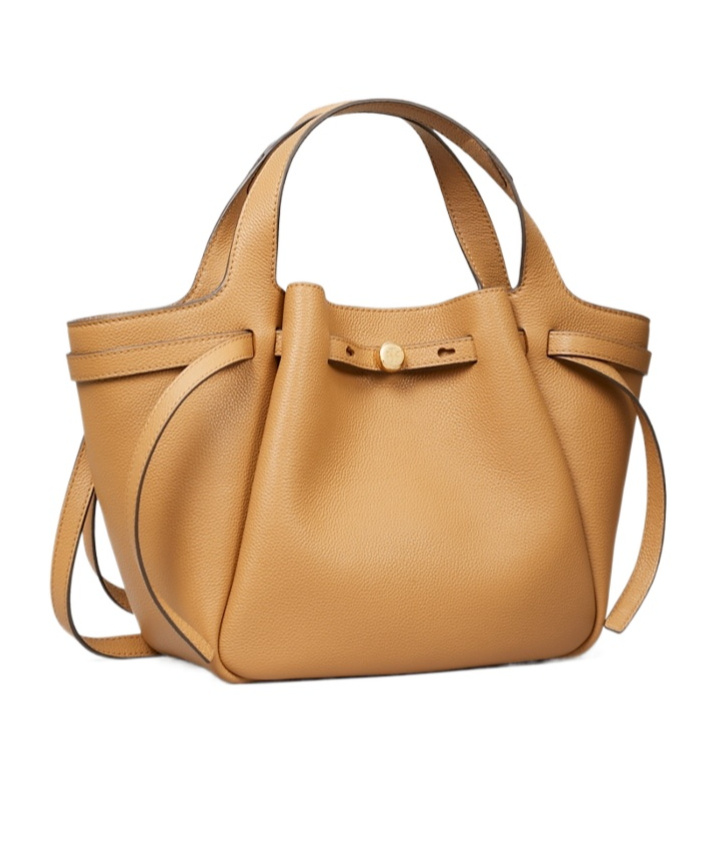 Tory Burch Romy Tote Bag In Brown