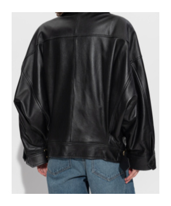Darkpark Zip-up Coat In Black