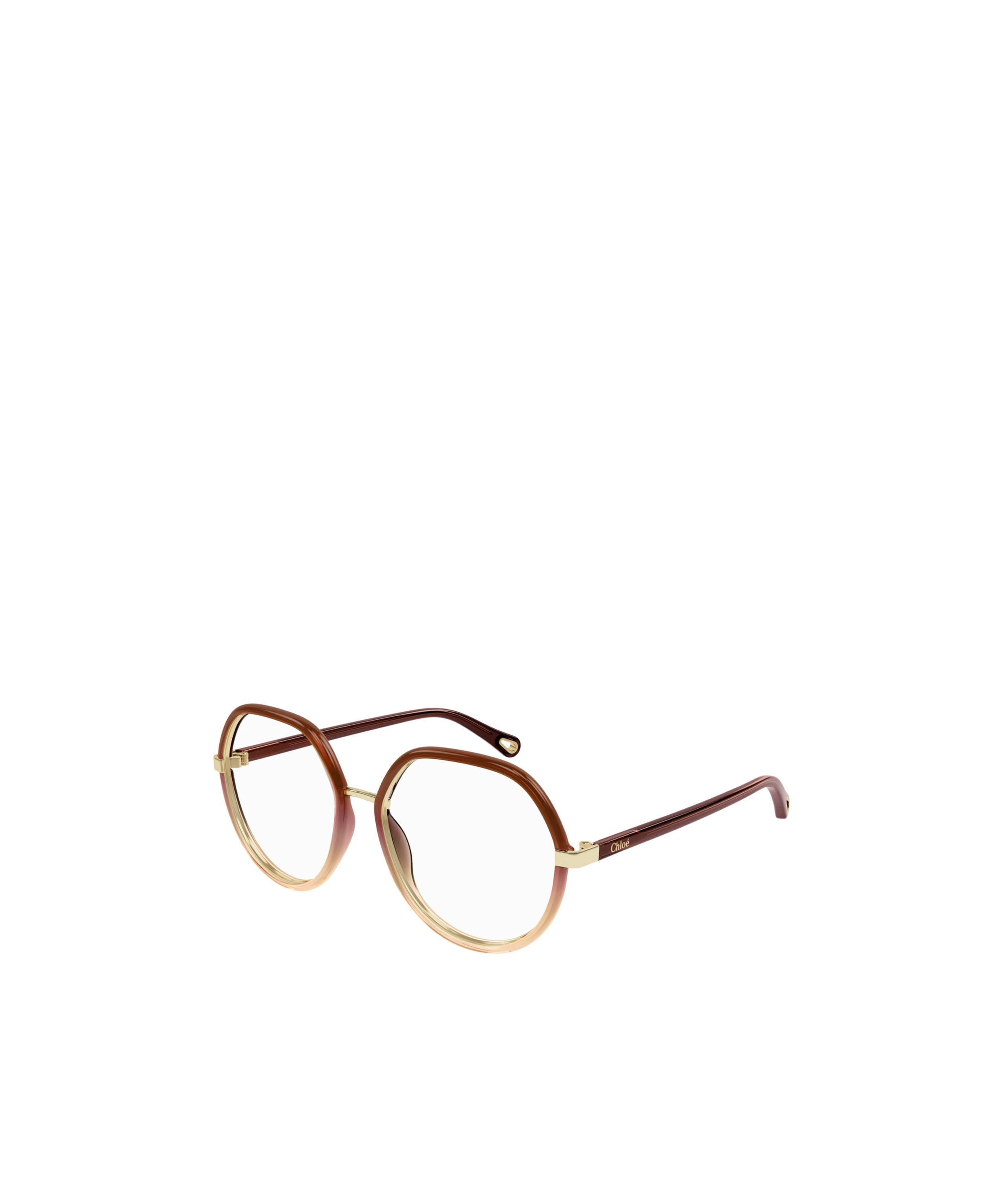Chloé Eyewear Round-frame Glasses In Red