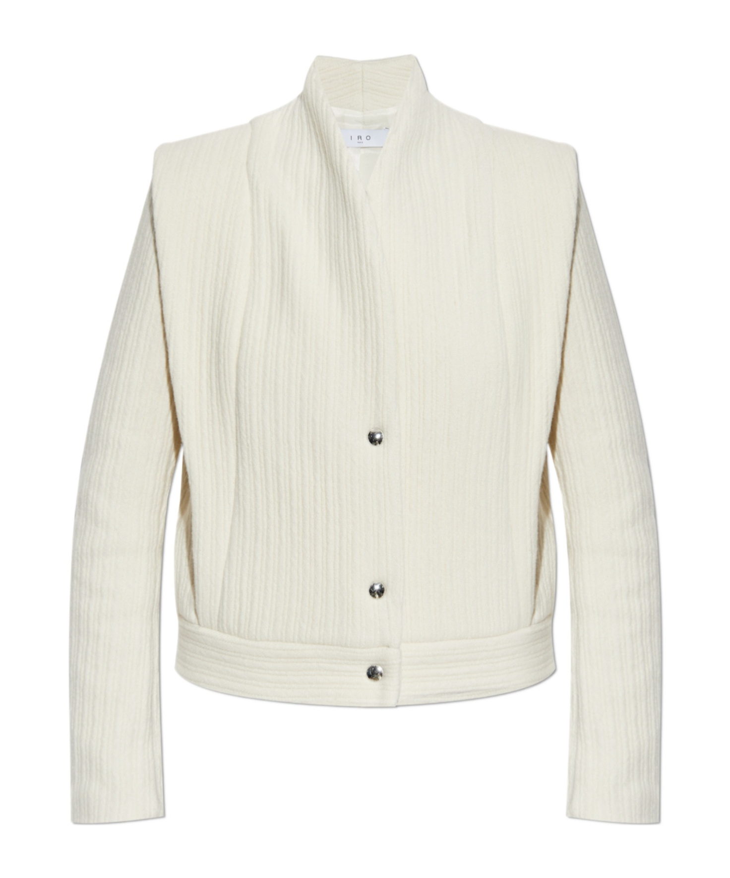 Iro Long-sleeved Casual Jacket In White