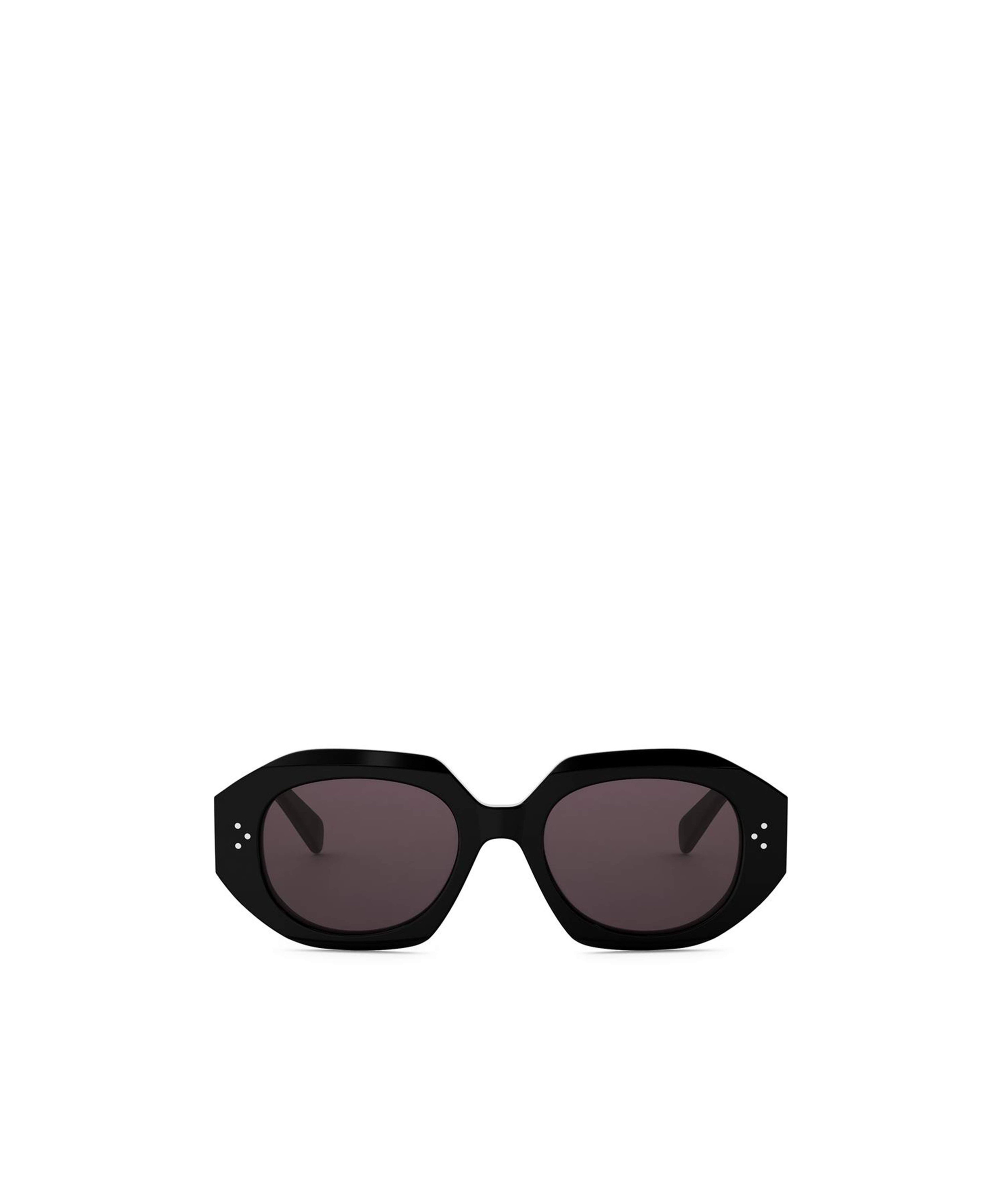 Celine 3 Dot Geometric Square Sunglasses In Black