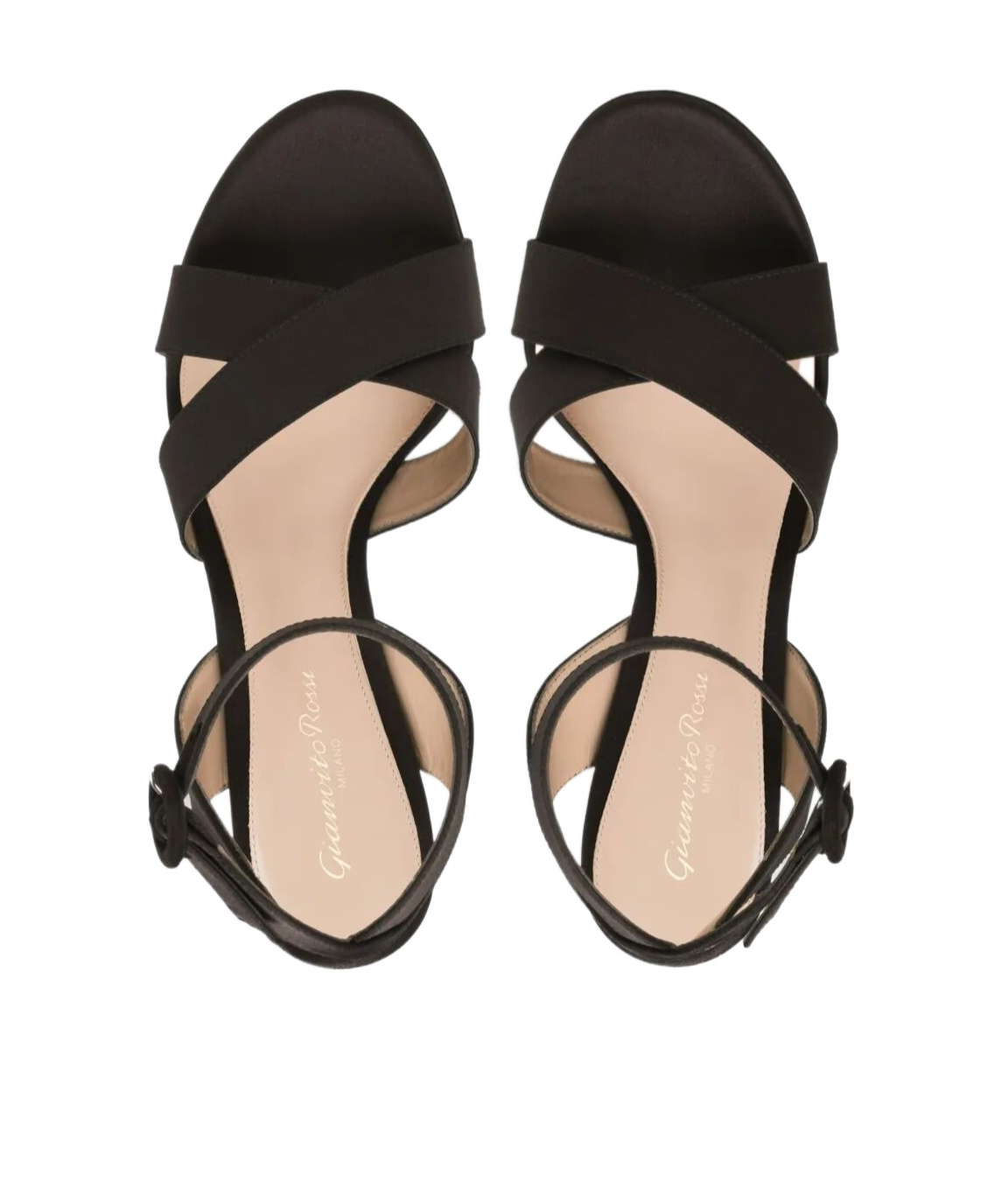 Gianvito Rossi Crepe Satin Sandals T.070 Shoes