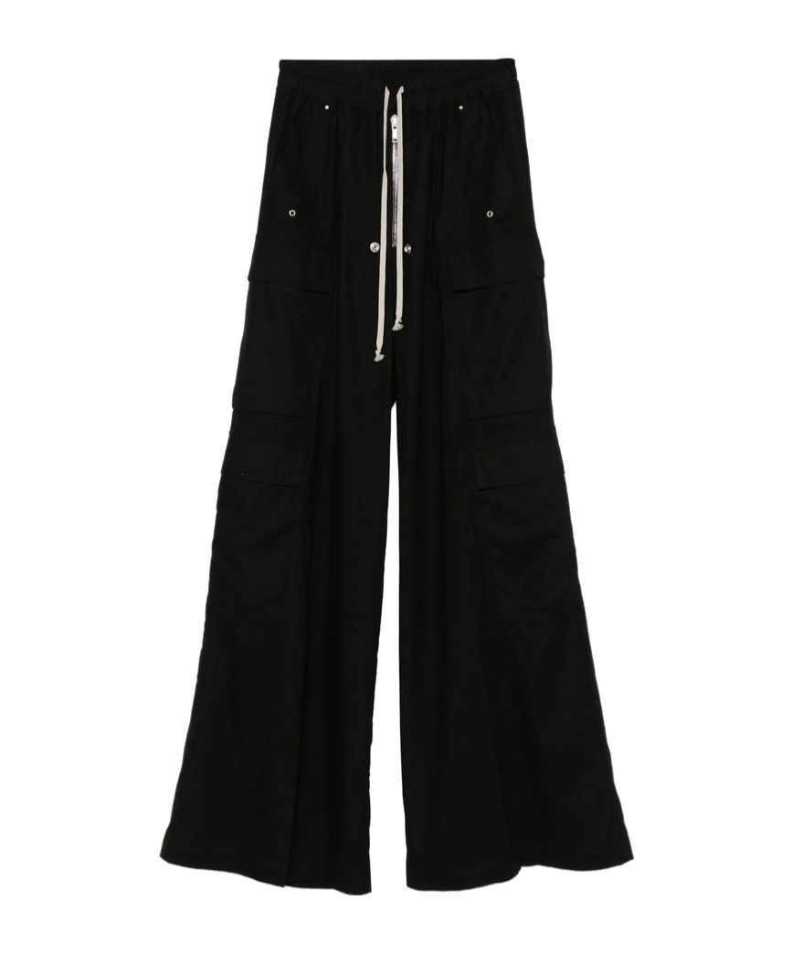 Rick Owens Cargobelas Trousers In Black