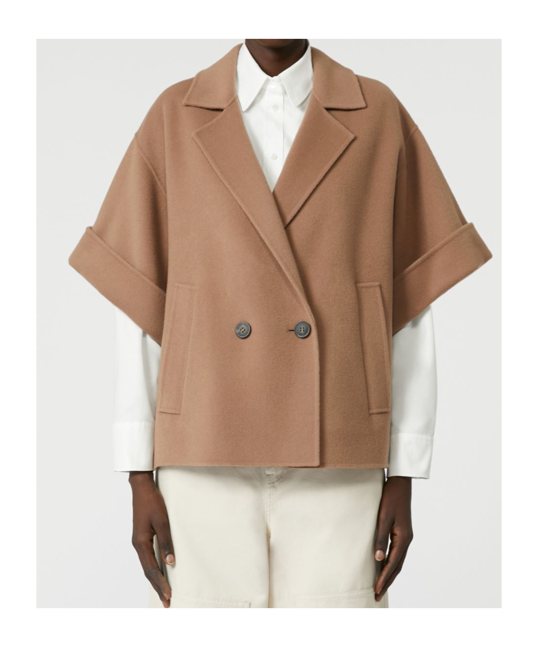 Weekend Max Mara Pera Double-breasted Short Coat