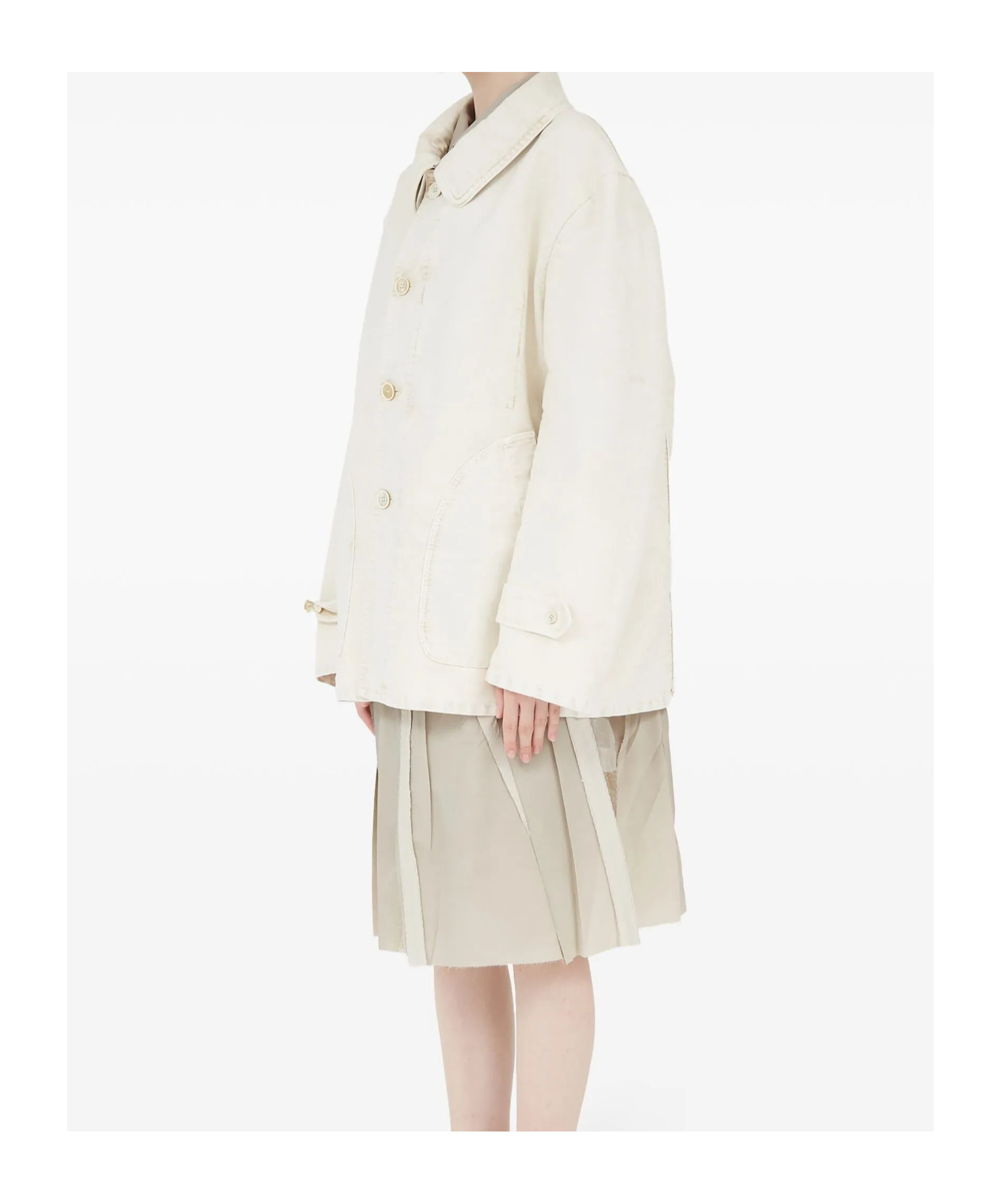 Maison Margiela Denim Jacket In White