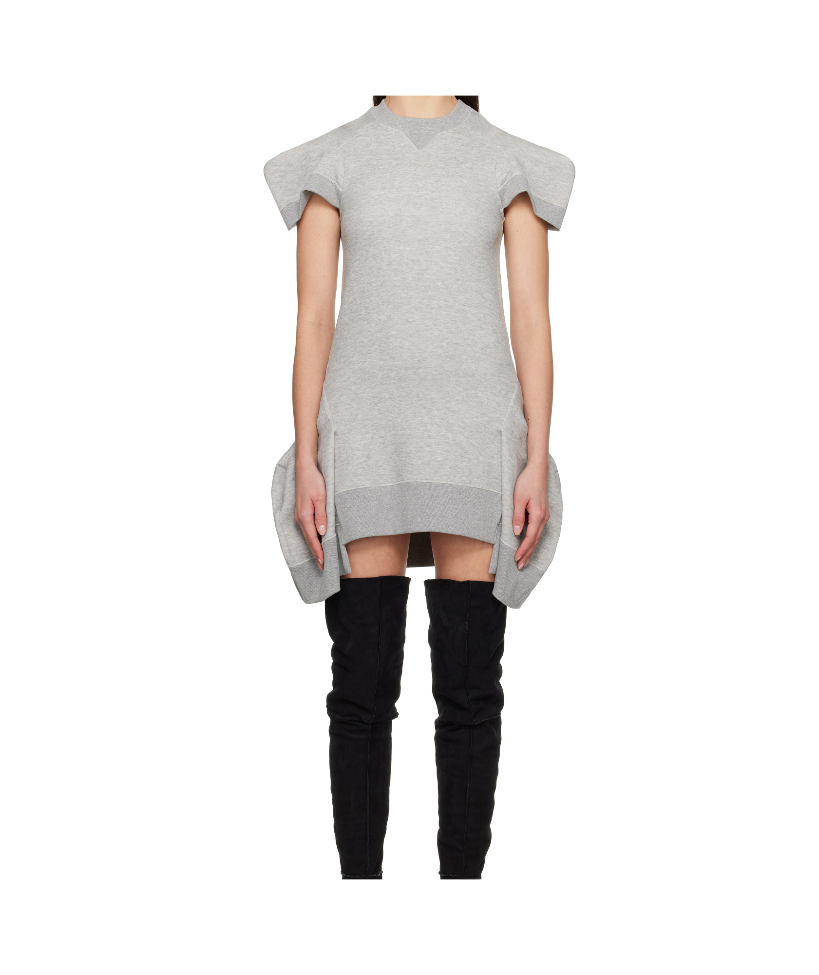 Sacai Dress Woman In White