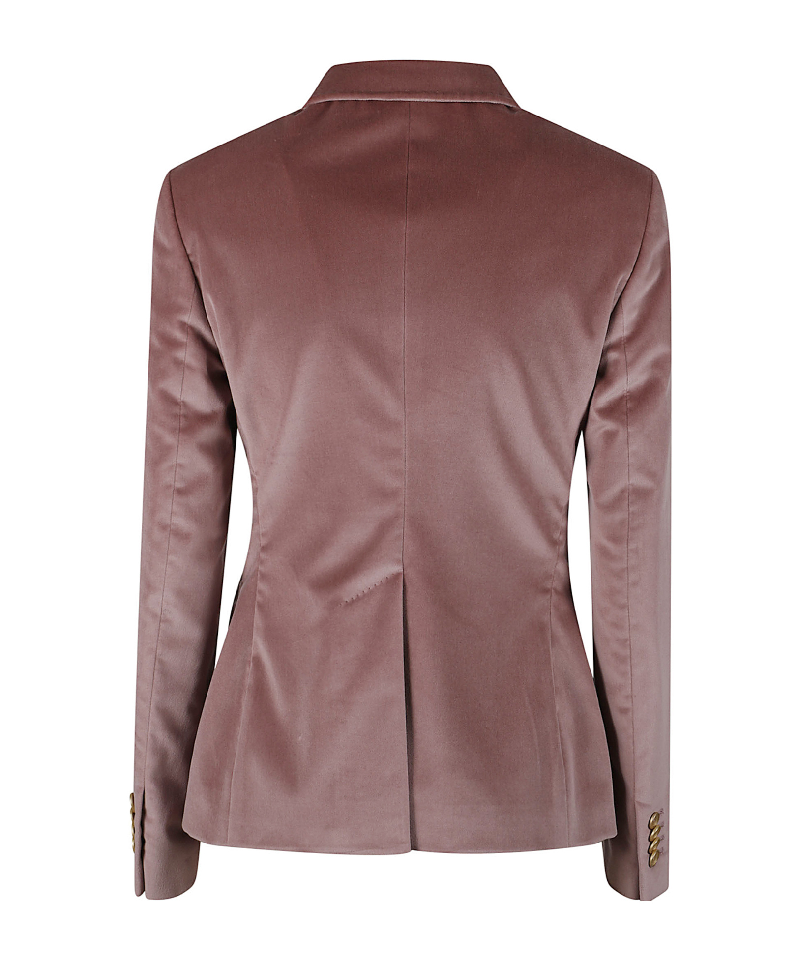 Tagliatore Single Breasted Velvet Jacket In Multi