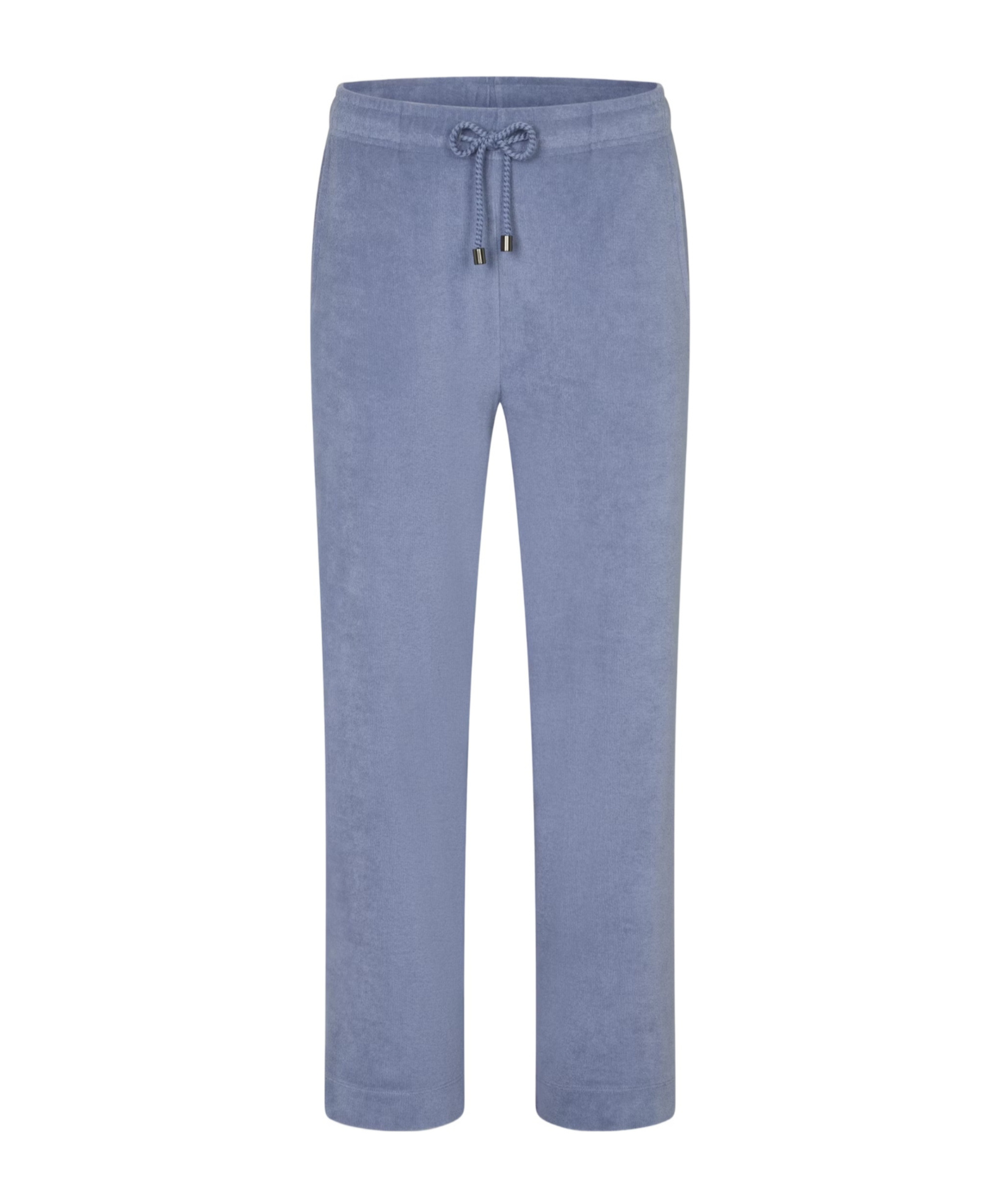 Juvia Drawstring Waist Casual Pants In Blue