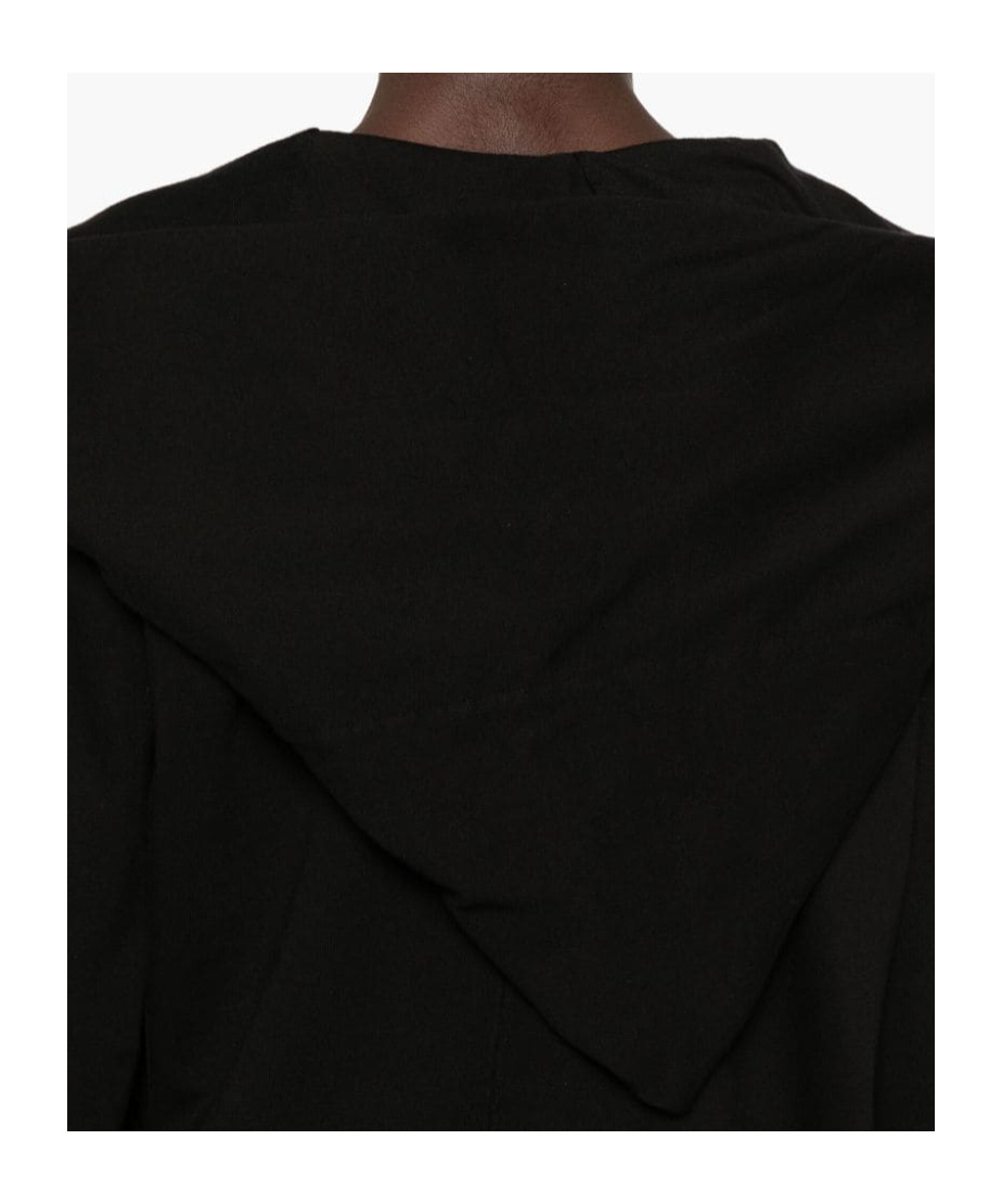 Rick Owens Drkshdw T-shirt Collage Gimp Hoodie In Black