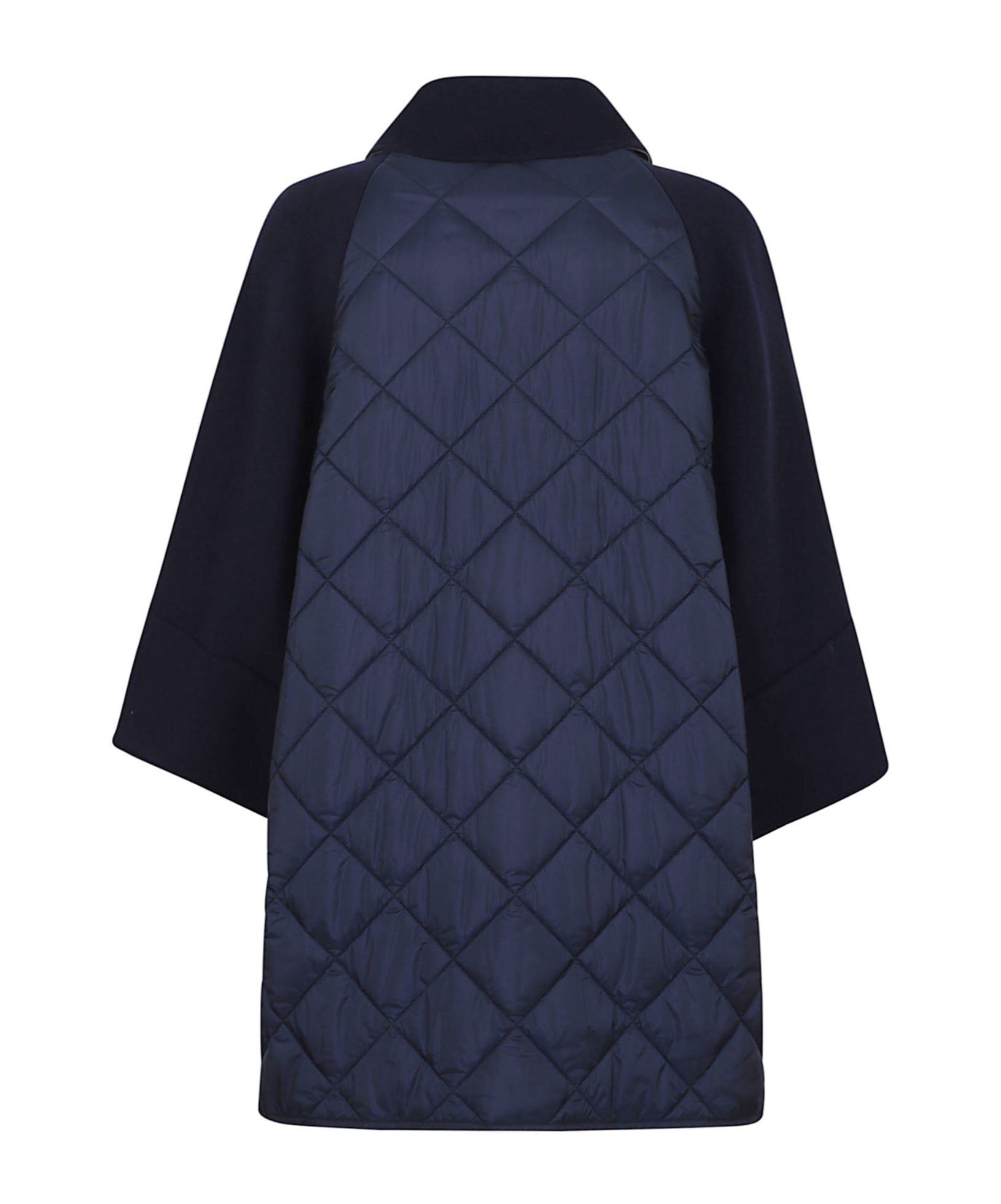 Weekend Max Mara Long-sleeved Coat In Black