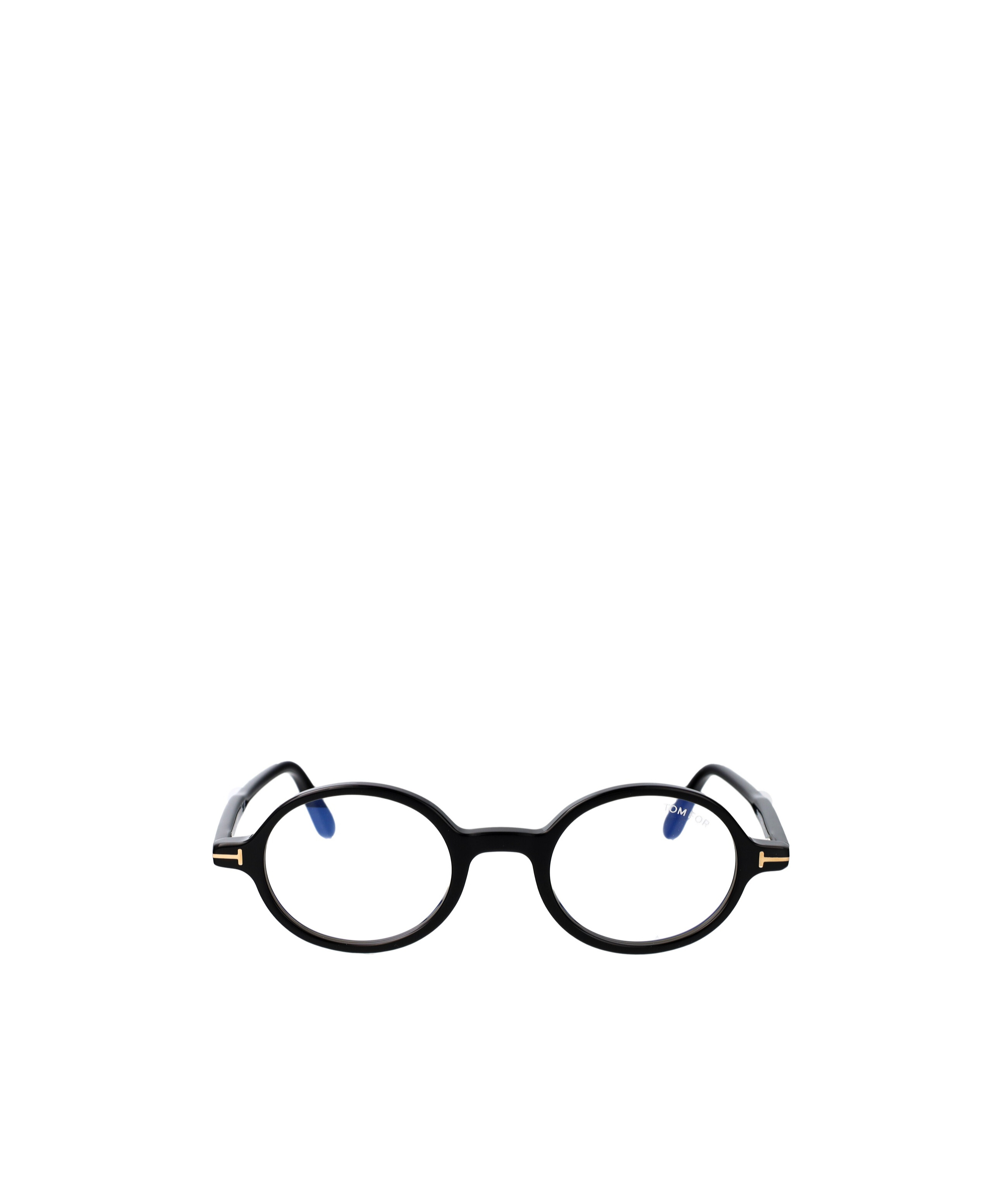 Tom Ford Eyewear Round Frame Glasses In Black