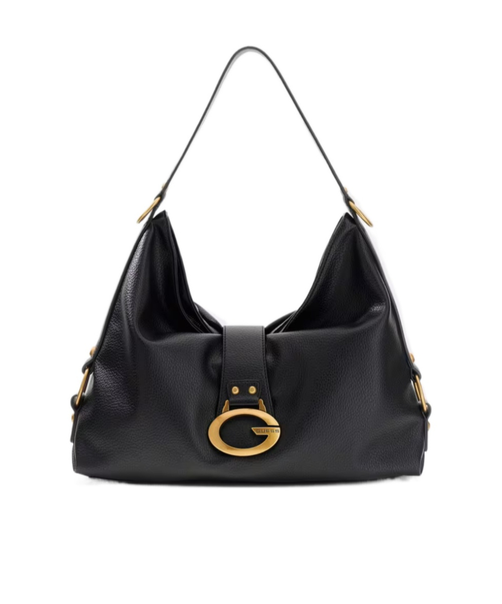 Guess Camden Large Shoulder Bag In Pink