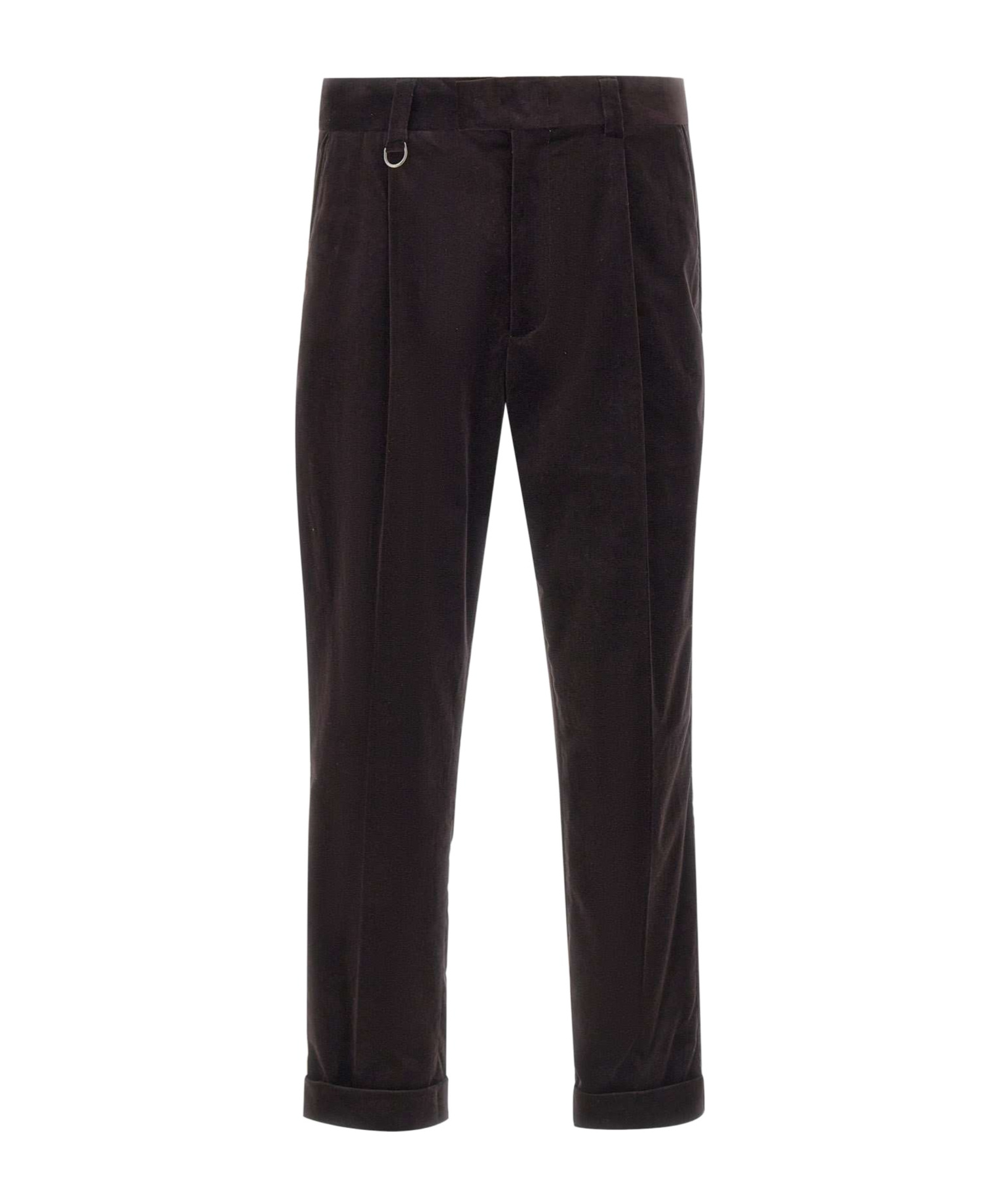 Paolo Pecora Straight-leg Trousers In Brown