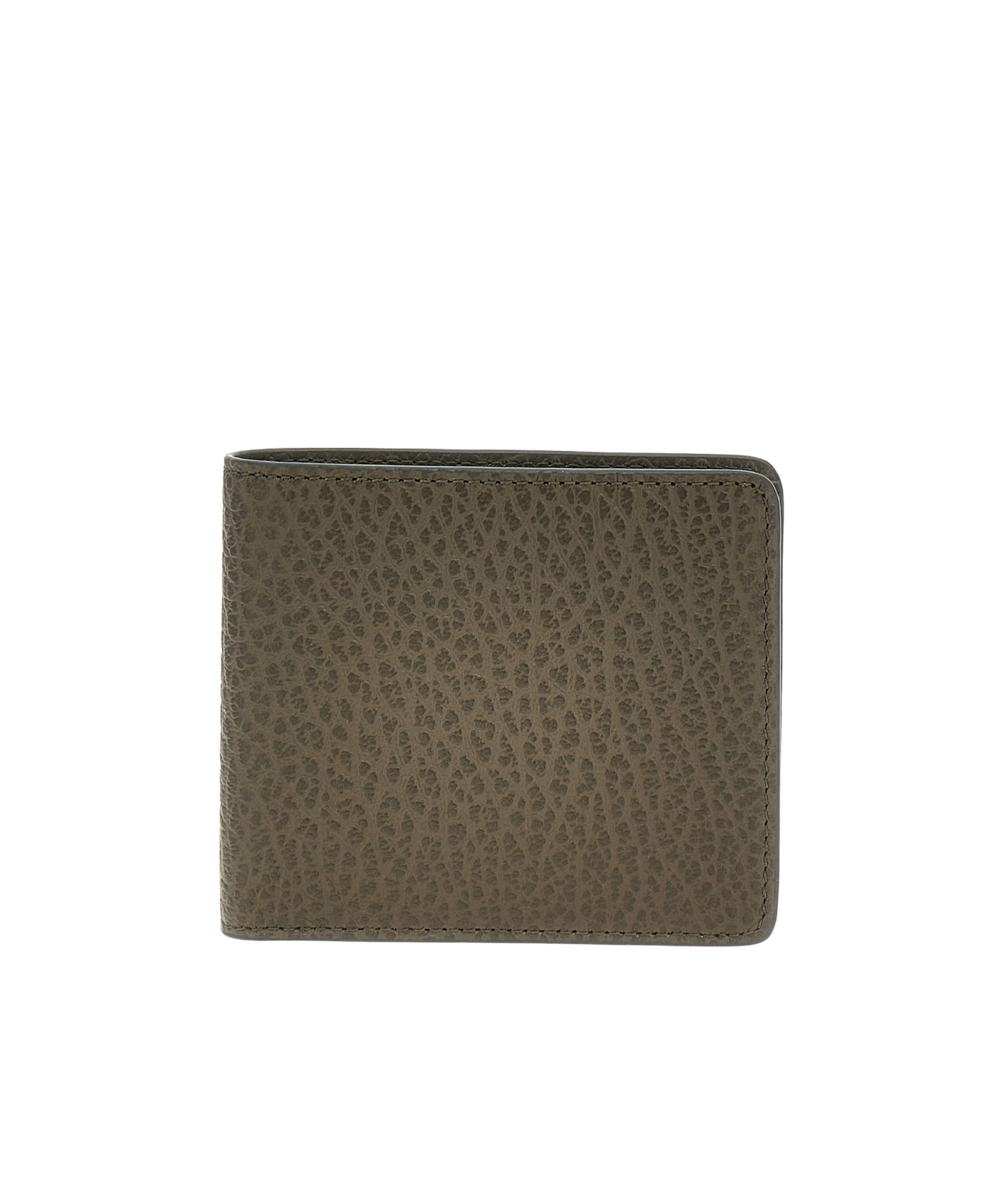 Maison Margiela Four Stitches Card Holder In Green