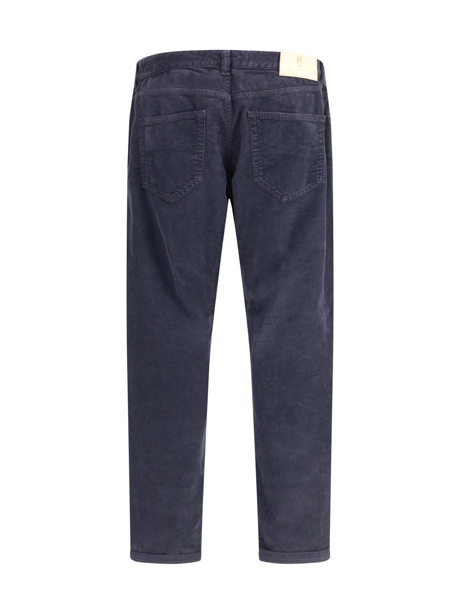Pt Torino Corduroy Five-pocket Pants In Blue