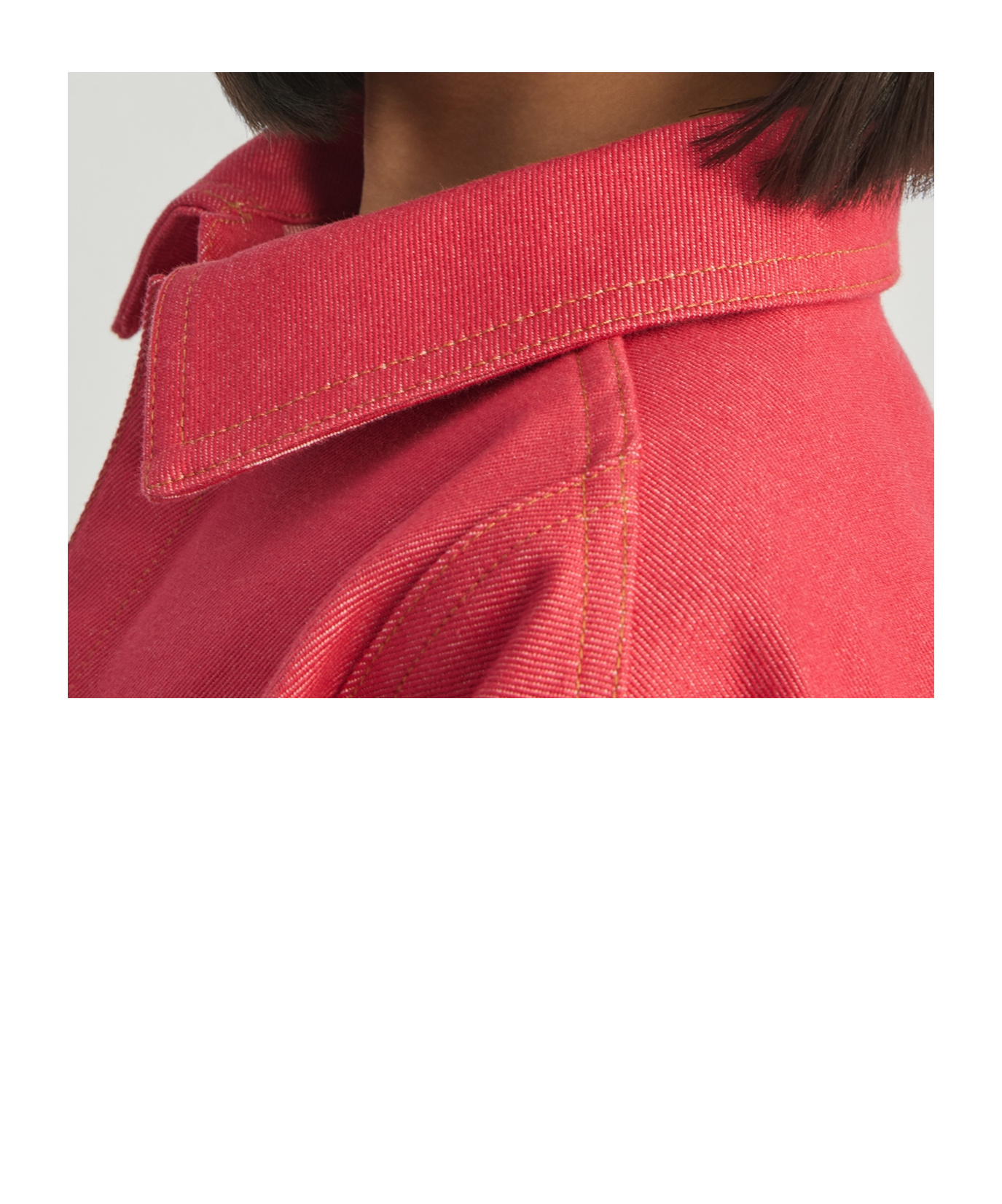 Dior Kids' Jacket In Stone Washed Raspberry Red