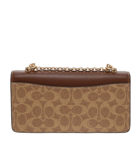 Coach Adjustable Shoulder Strap Shoulder Bag In Brown
