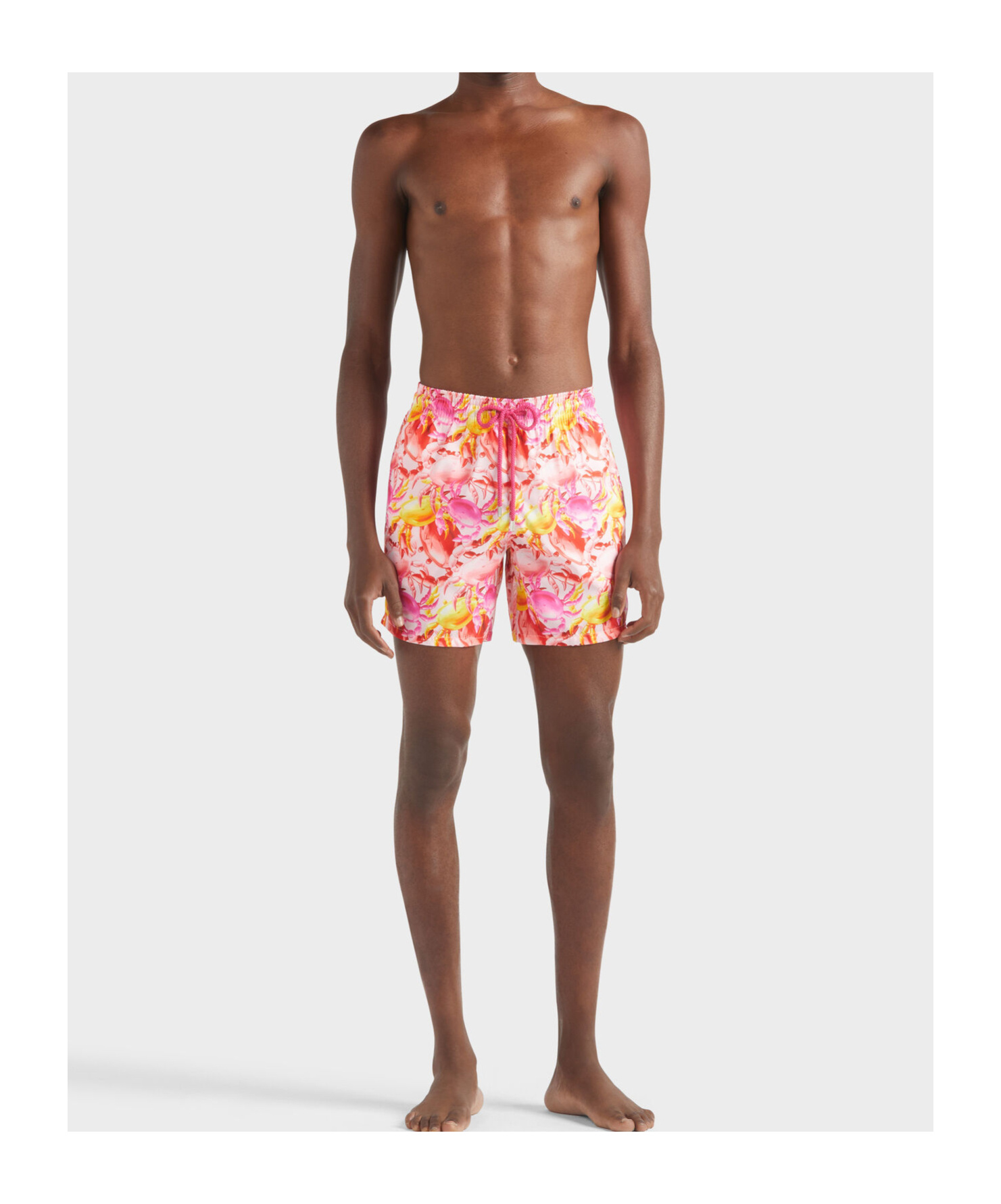 Vilebrequin Men Ultra-light And Packable Swim Trunks Crab Ballons In Multi