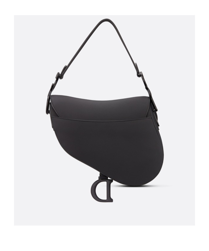 Dior Saddle Shoulder Bag In Black