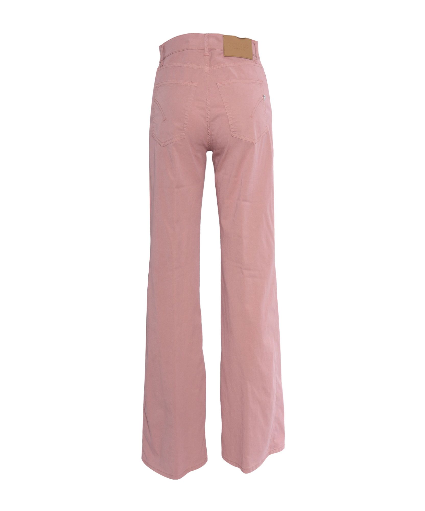 Dondup Jeans With Belt Loops In Pink