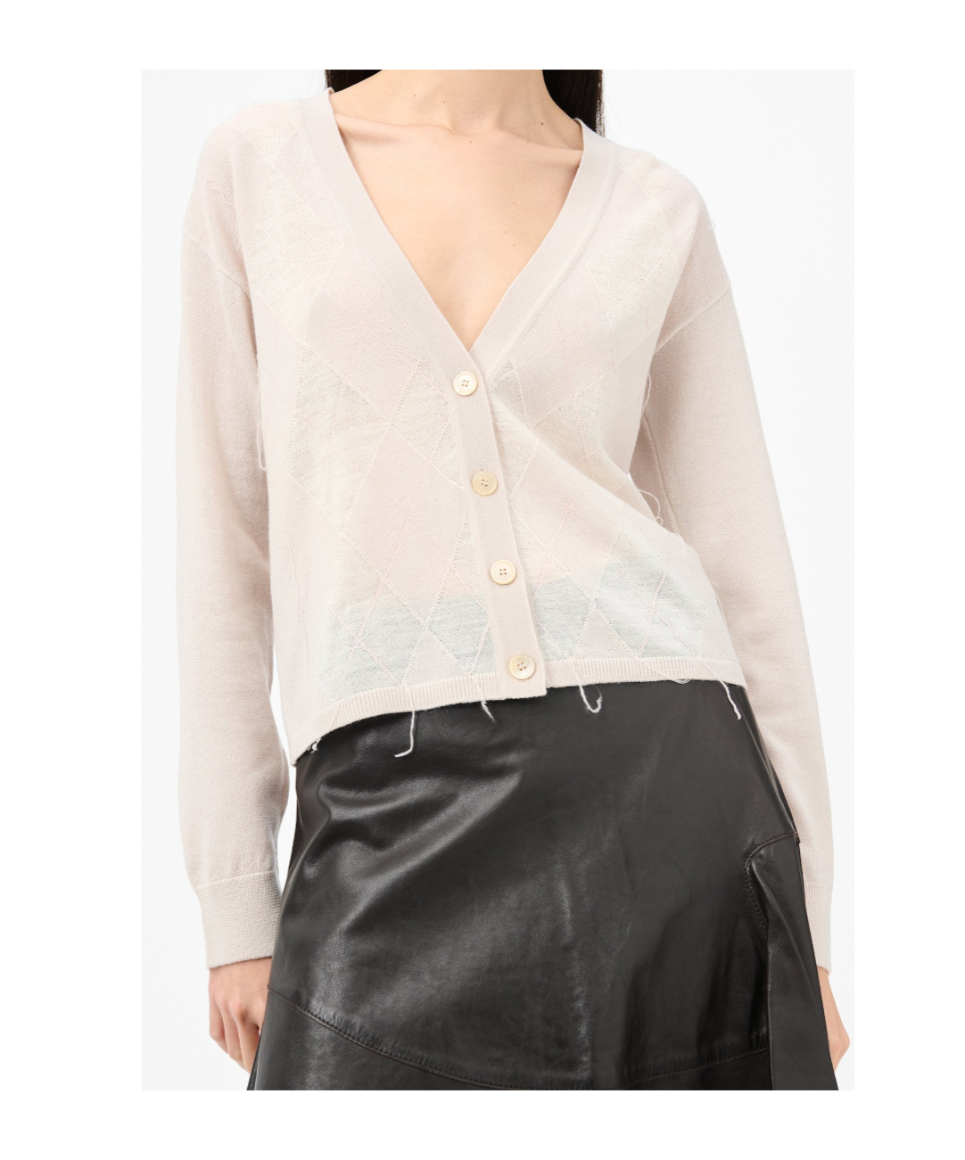 Our Legacy Ivy Cardigan In Neutral