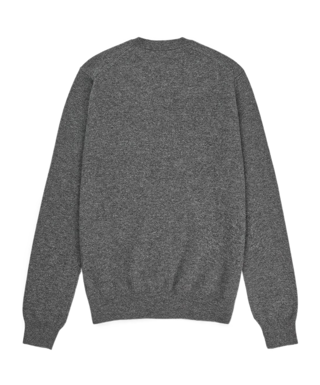 Comme Des Garçons Play Long-sleeved Knitted Cardigan In Black