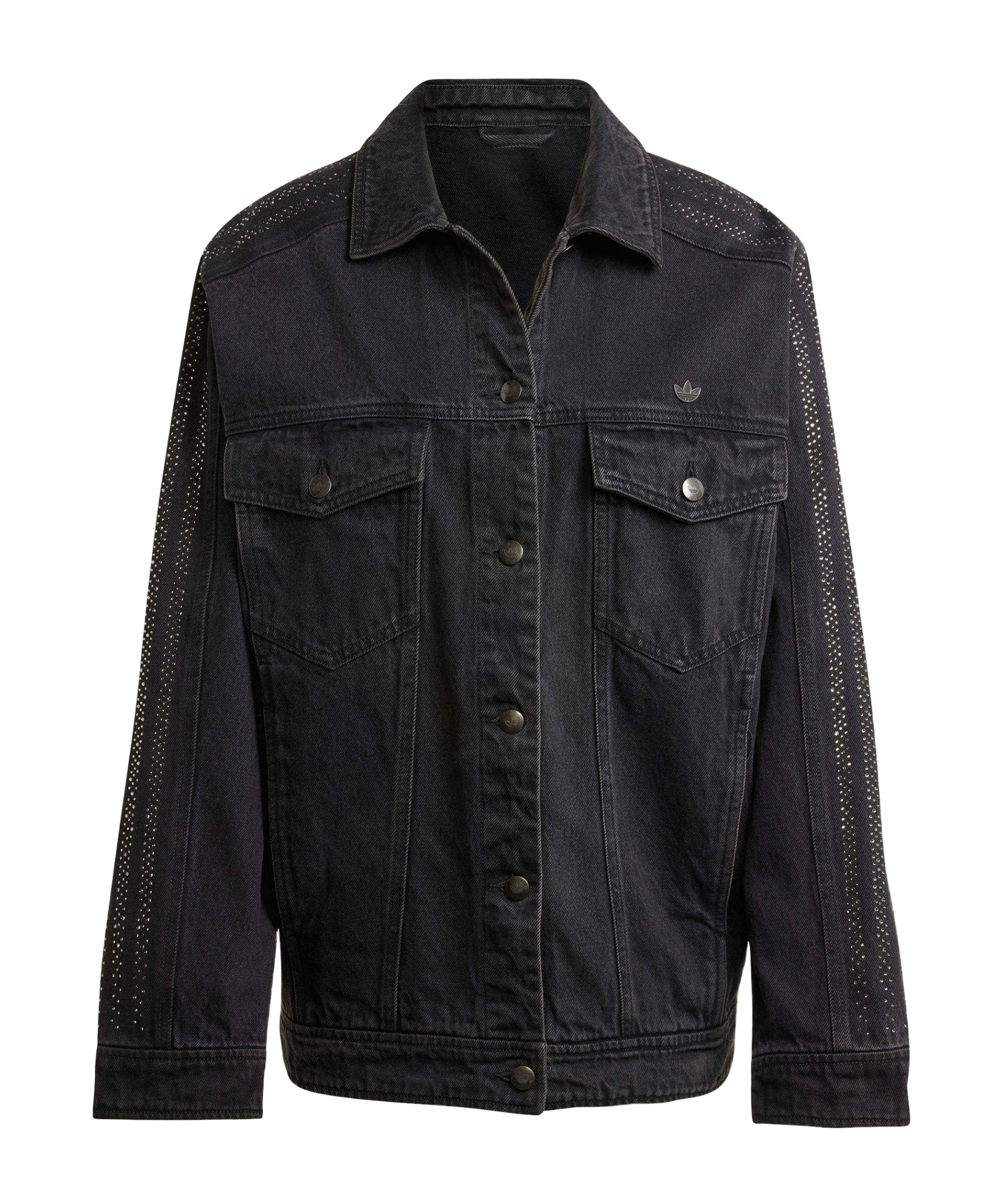 ADIDAS ORIGINALS ATLANTA RHINESTONE DENIM JACKET 
