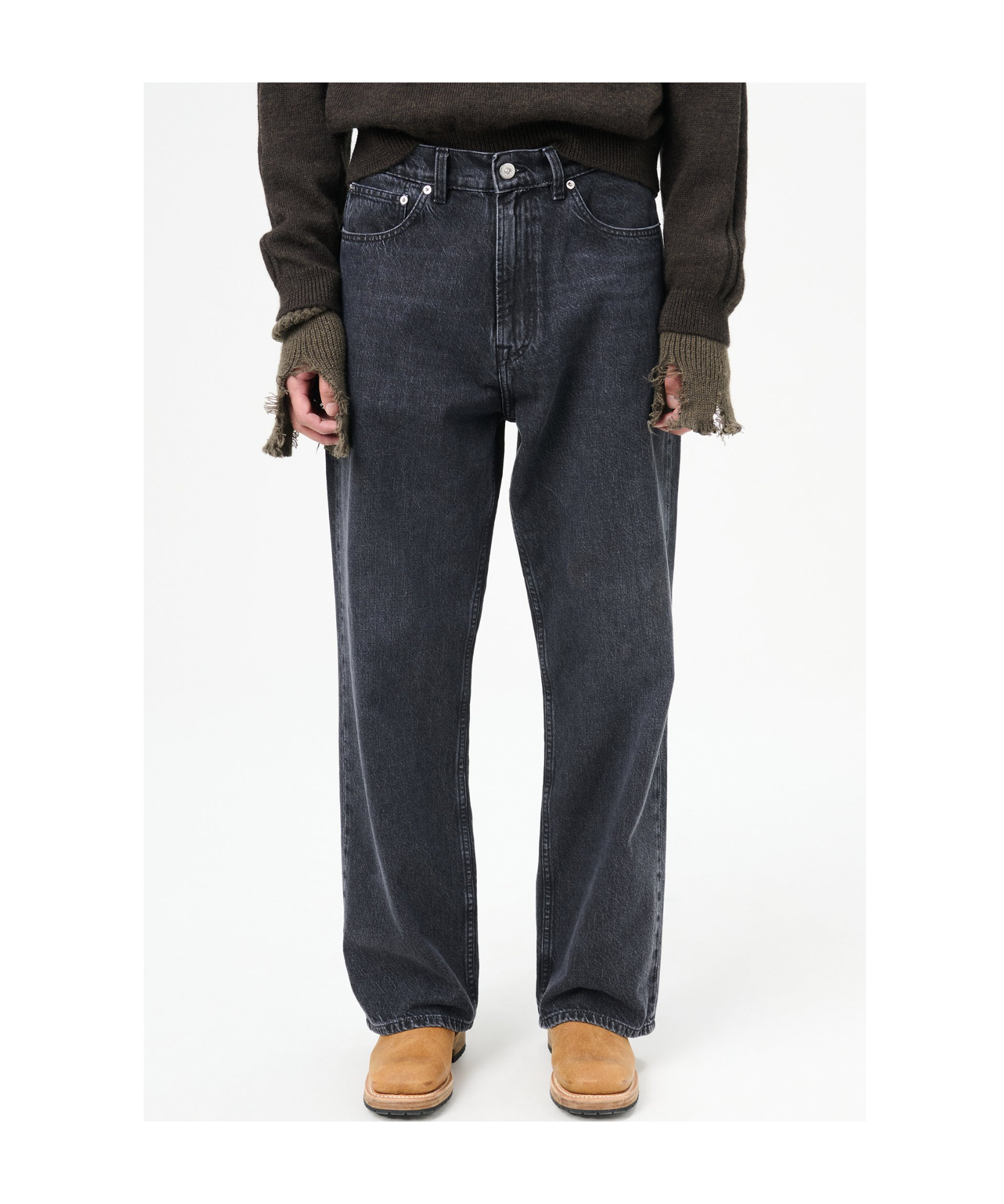 Our Legacy Third Cut Jeans In Black