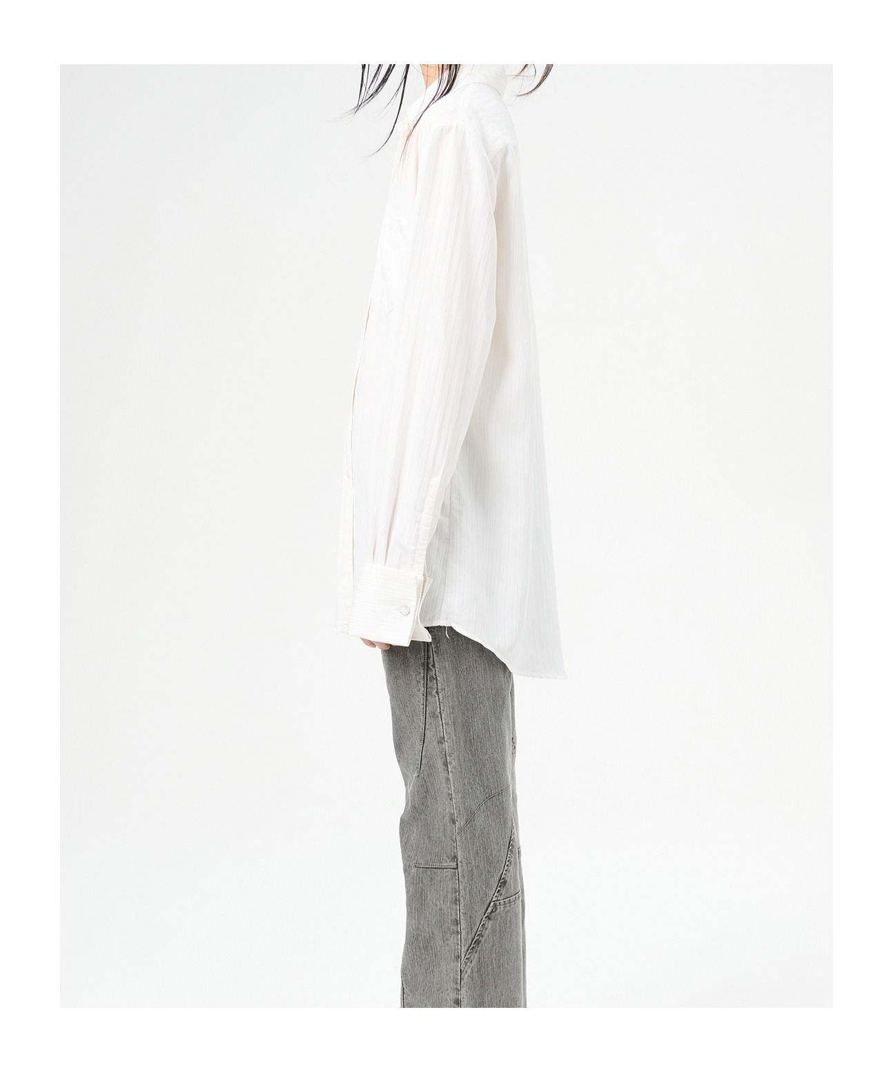 Our Legacy Long-sleeved Shirt In White