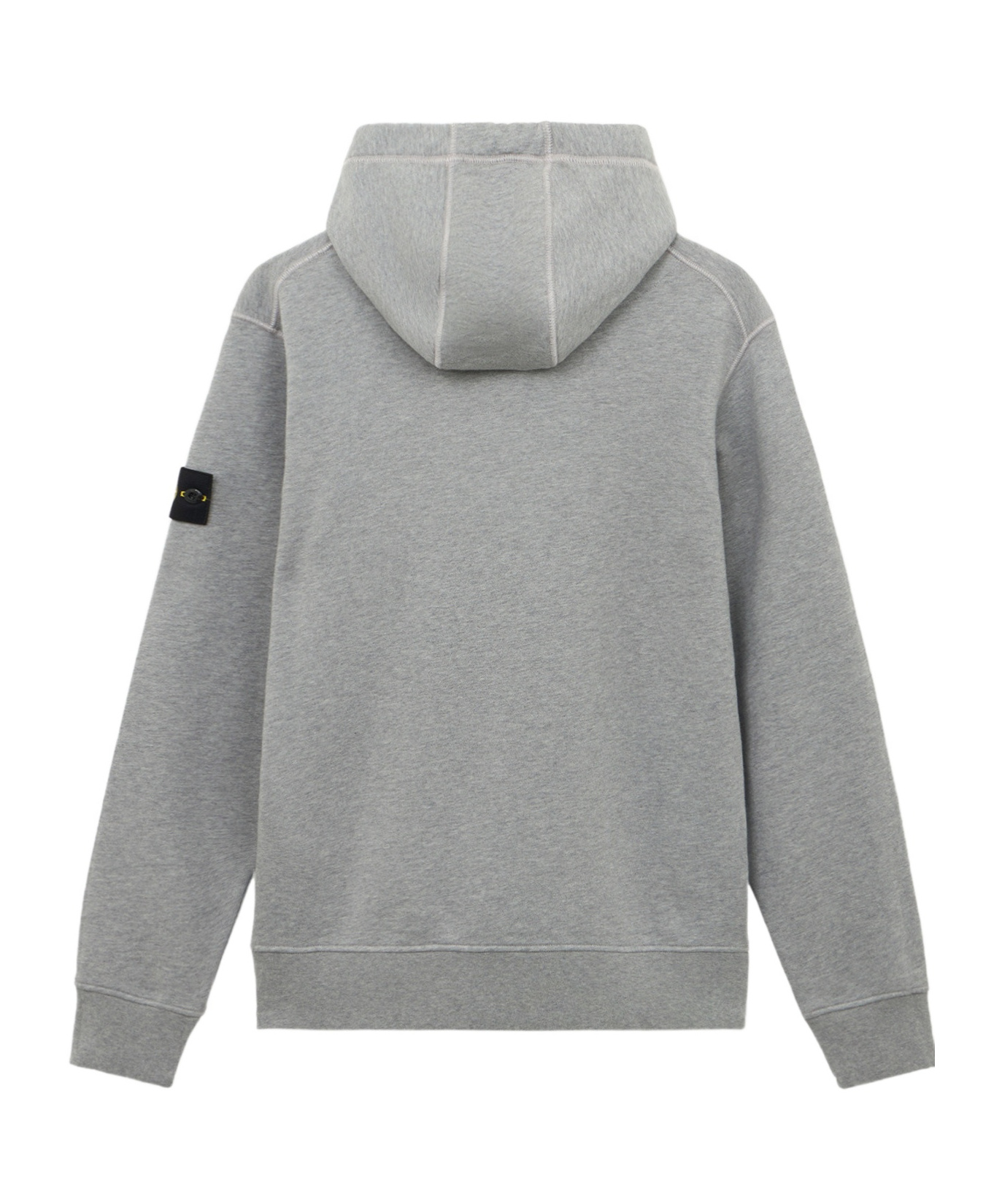 Stone Island Sweatshirt With Drawstring Hood And Pockets In Gray