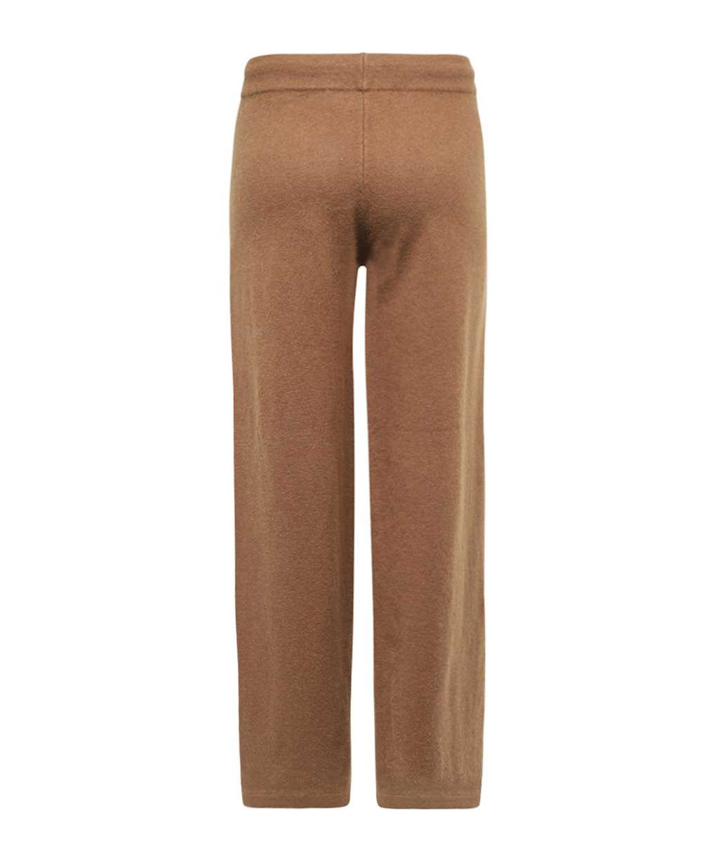 Yves Salomon Drawstring Casual Pants In Brown