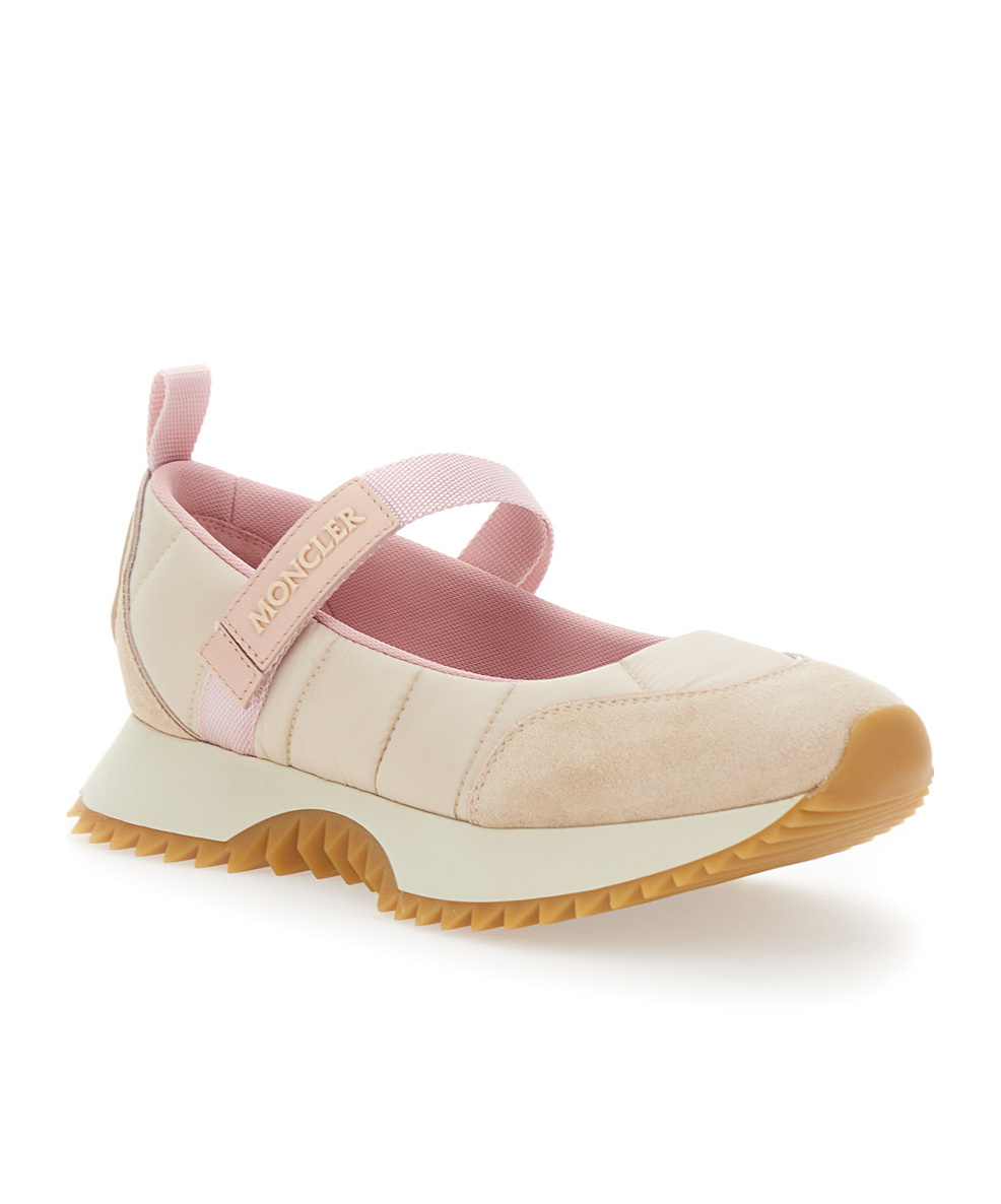 Moncler Pacey Ballet Ballerinas Shoes In Nude