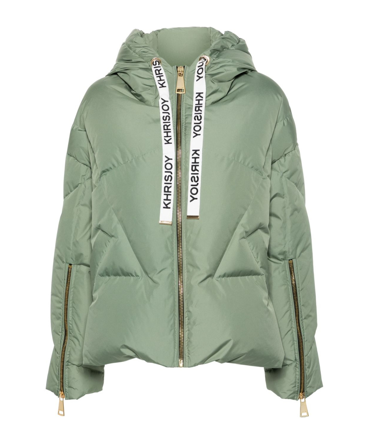 Khrisjoy Khris Iconic Puffer Jacket In Green