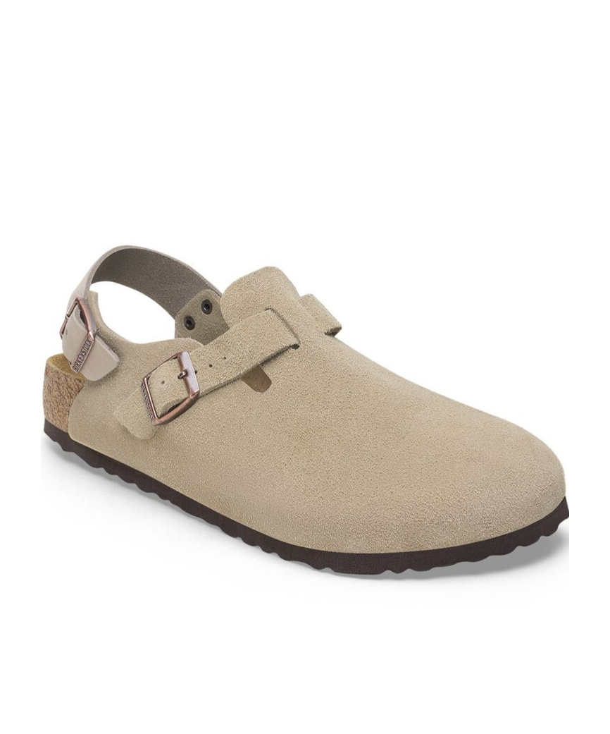 Birkenstock Taupe Regular Tokio Ii Loafers In Nude