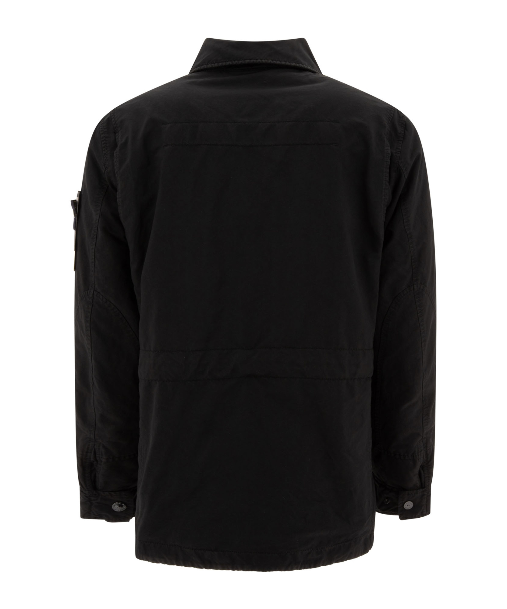 Stone Island Multi-pocket Casual Cotton Clothes In Black