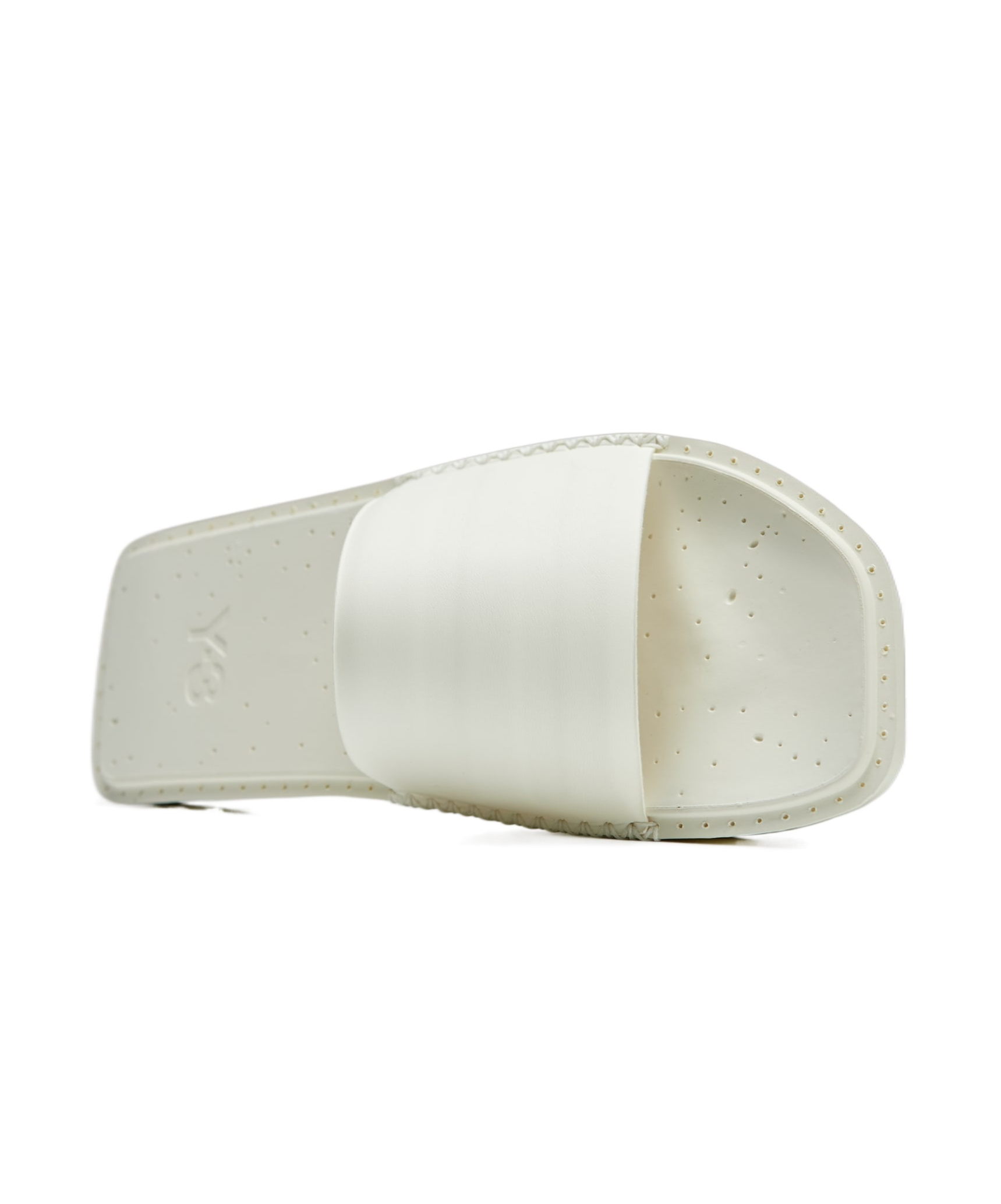 Y-3 Water Slides In White