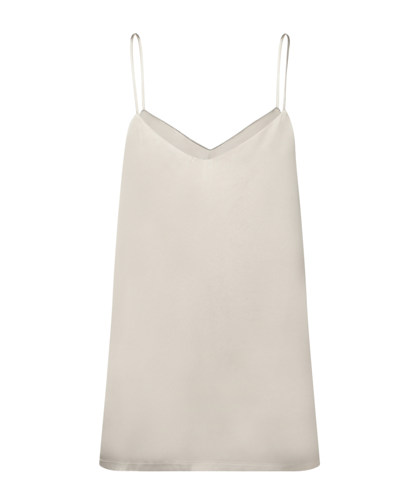 Shop Fabiana Filippi Satin Lingerie Top In White