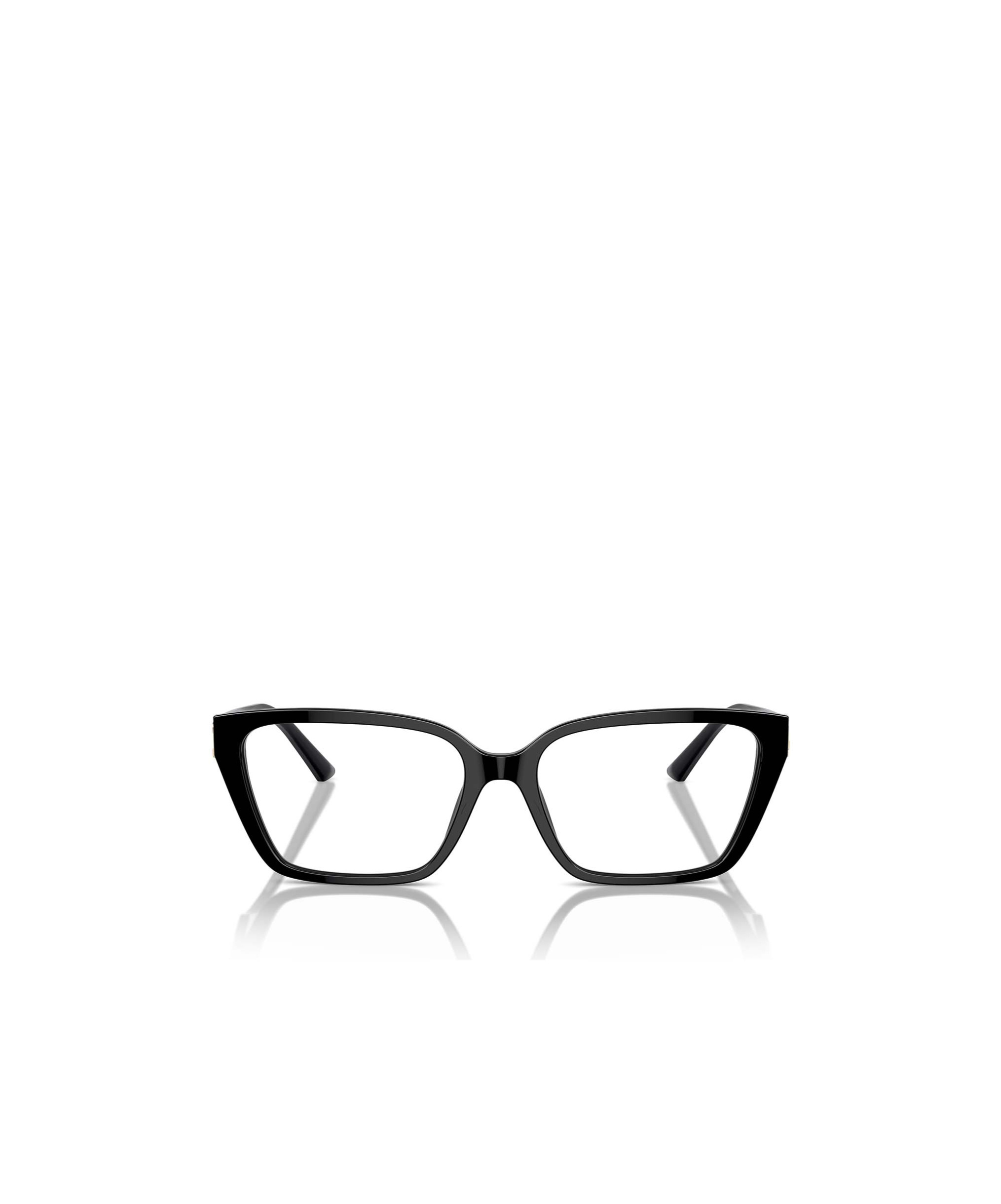 Jimmy Choo Eyewear Rectangle Frame Glasses In Black