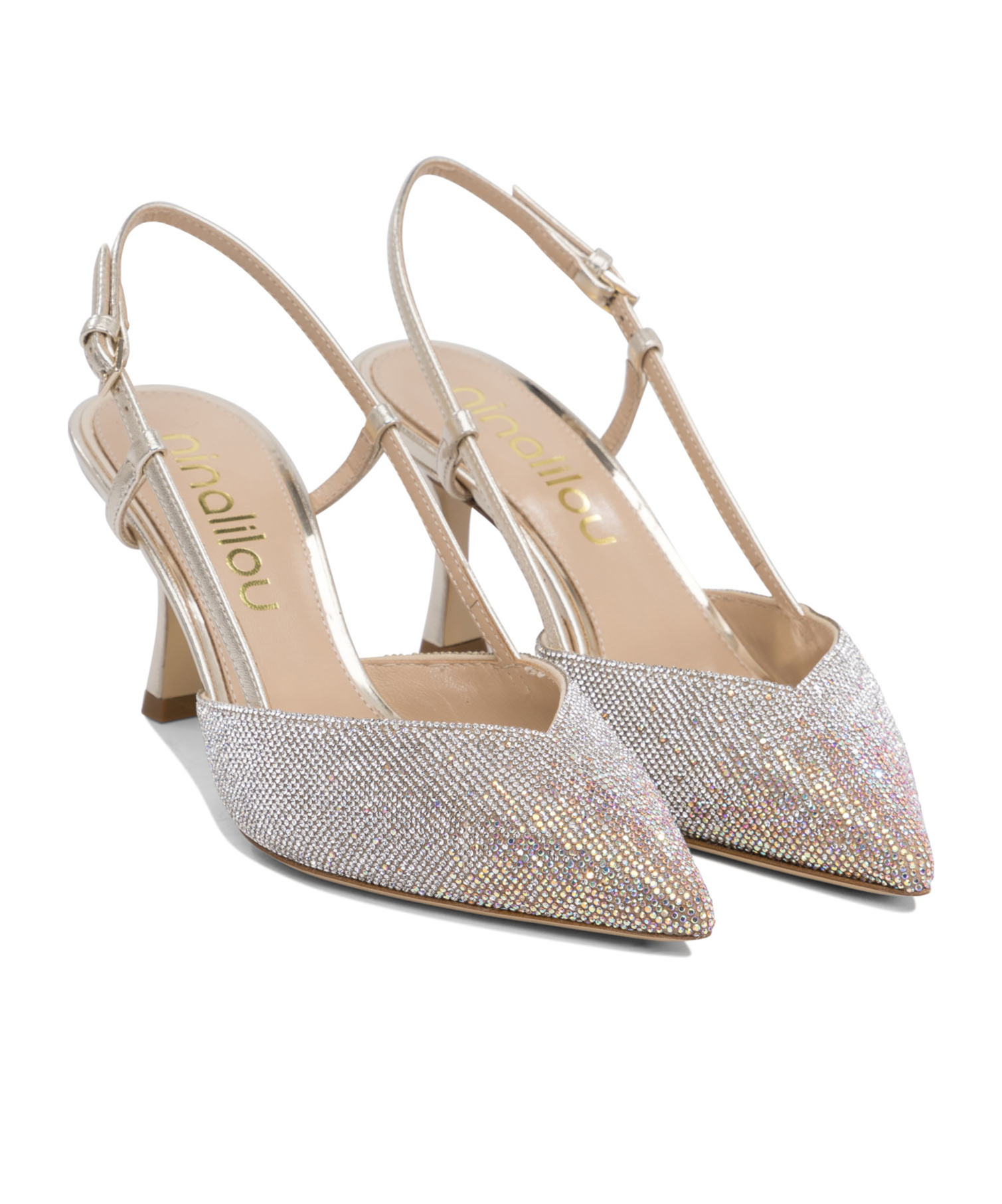 Ninalilou Women's Heeled Shoes In Nude
