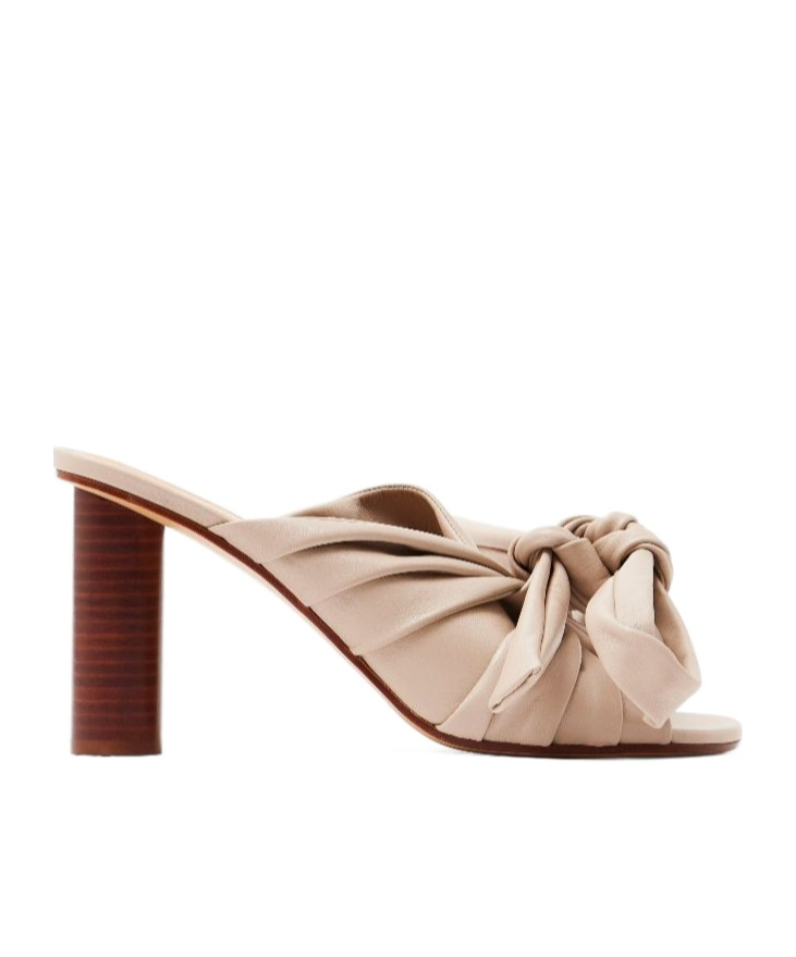Jw Anderson Chunky High Heel Sandals In Brown