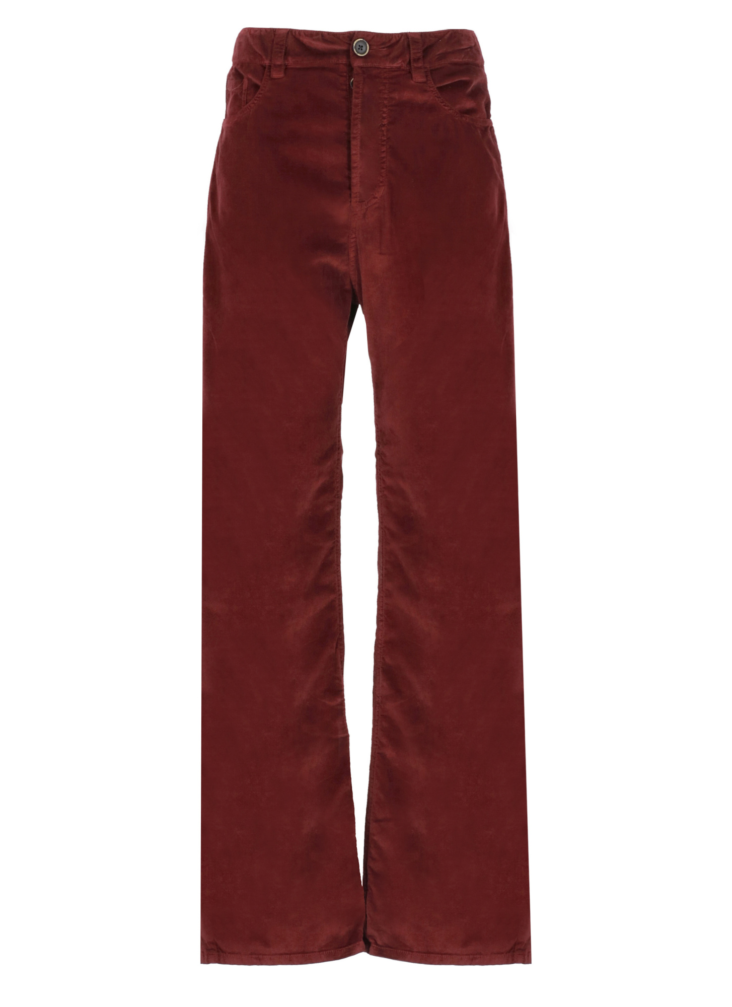 Uma Wang Belt-loop Casual Pants In Brown