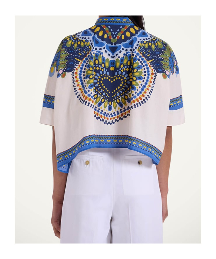 Shop La Doublej Mini Foulard Shirt