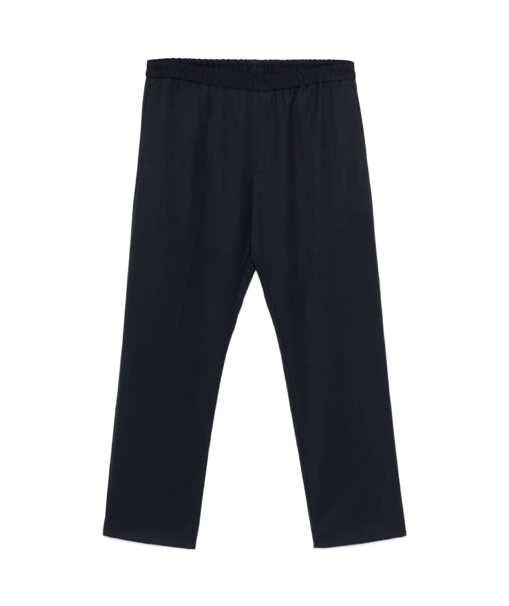 Dries Van Noten Elastic Waist Casual Pants In Black