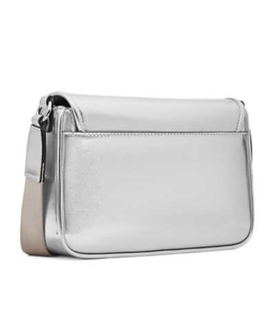 Michael Kors Bradshaw Medium Metallic Messenger Bag
